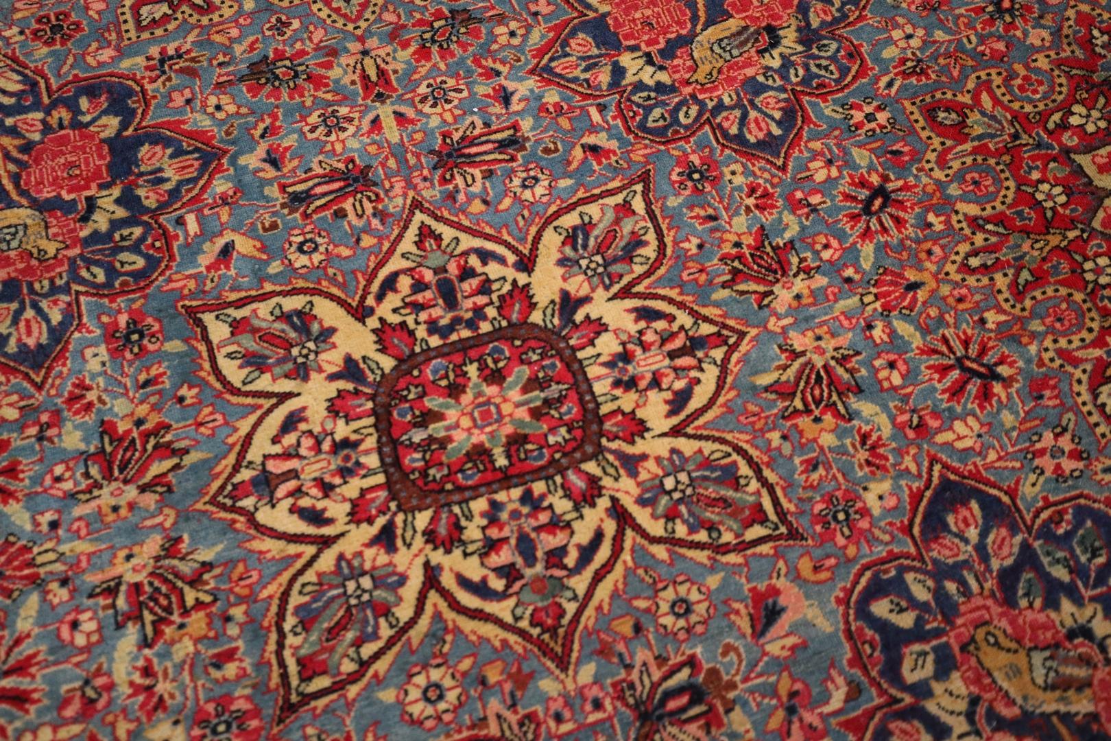Dabir-Kashan Antique rug For Sale 5