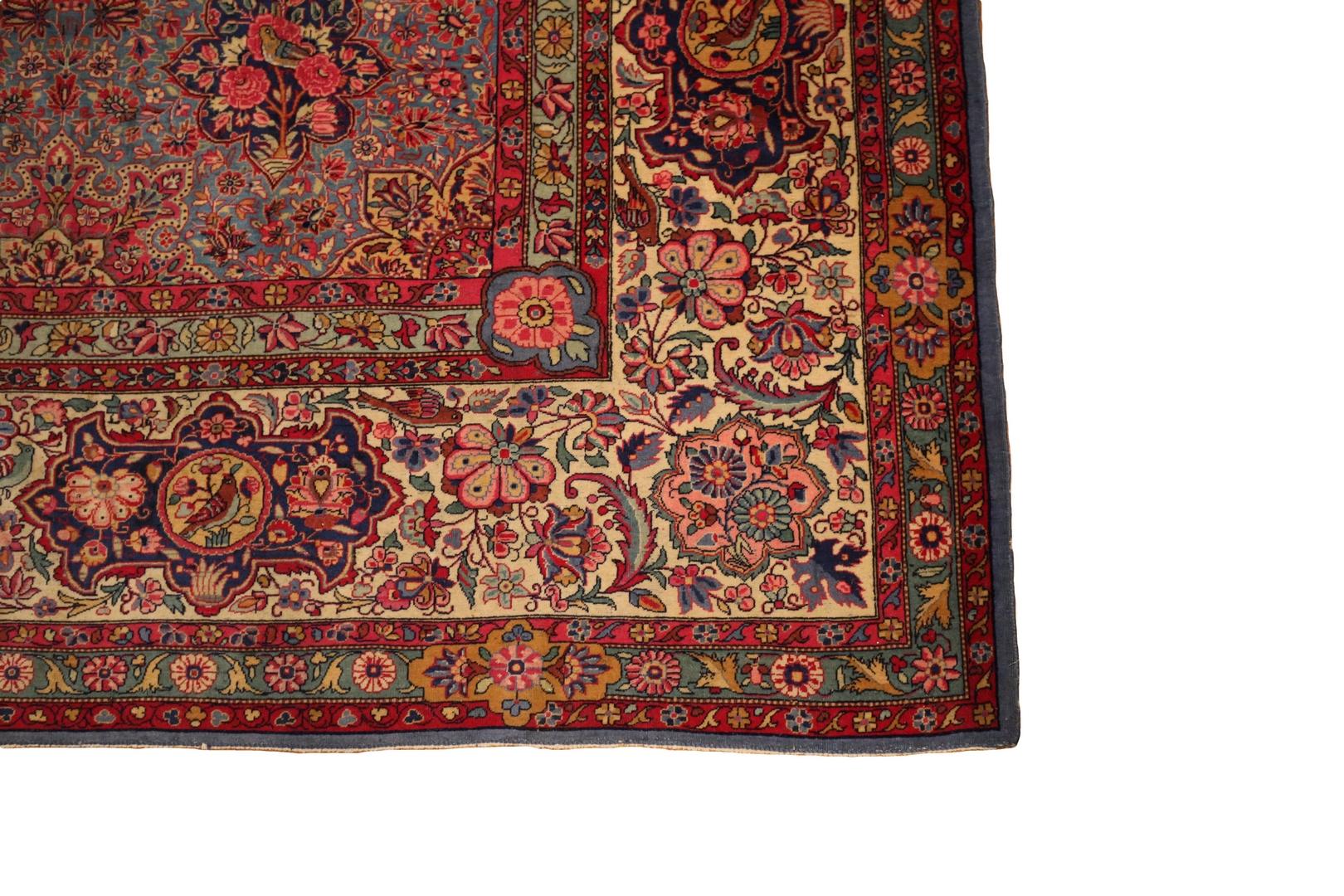 Persian Dabir-Kashan Antique rug For Sale