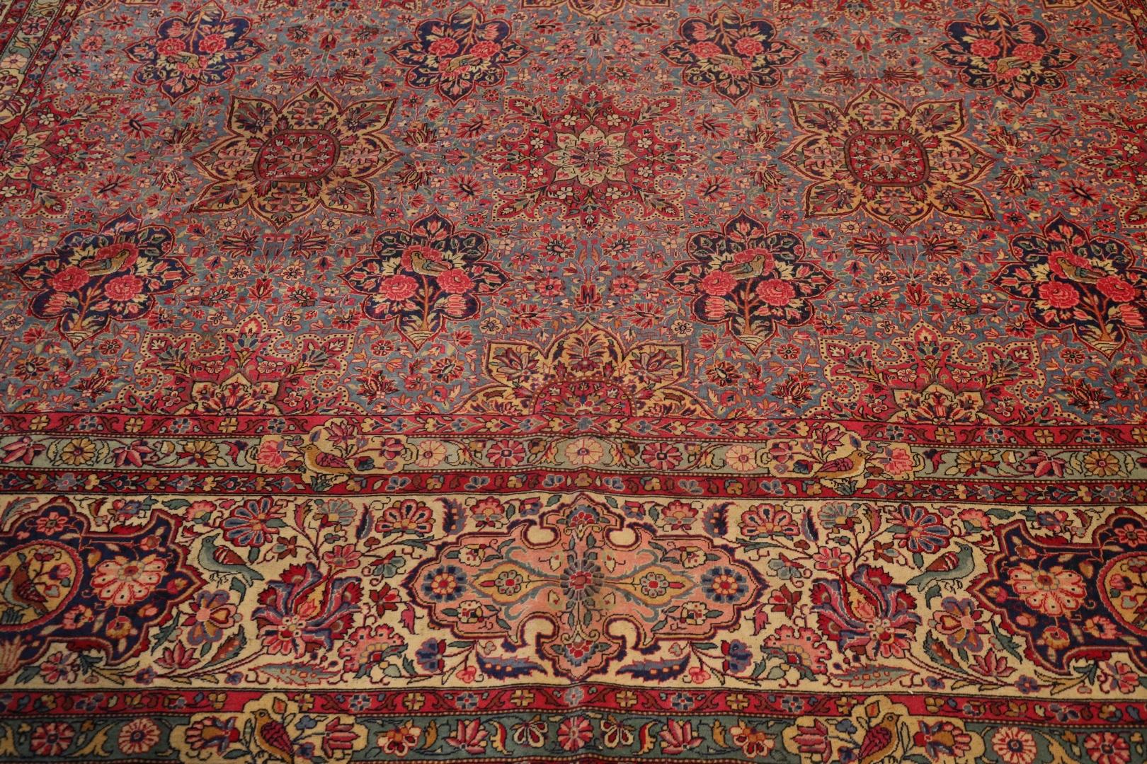 Dabir-Kashan Antique rug For Sale 2