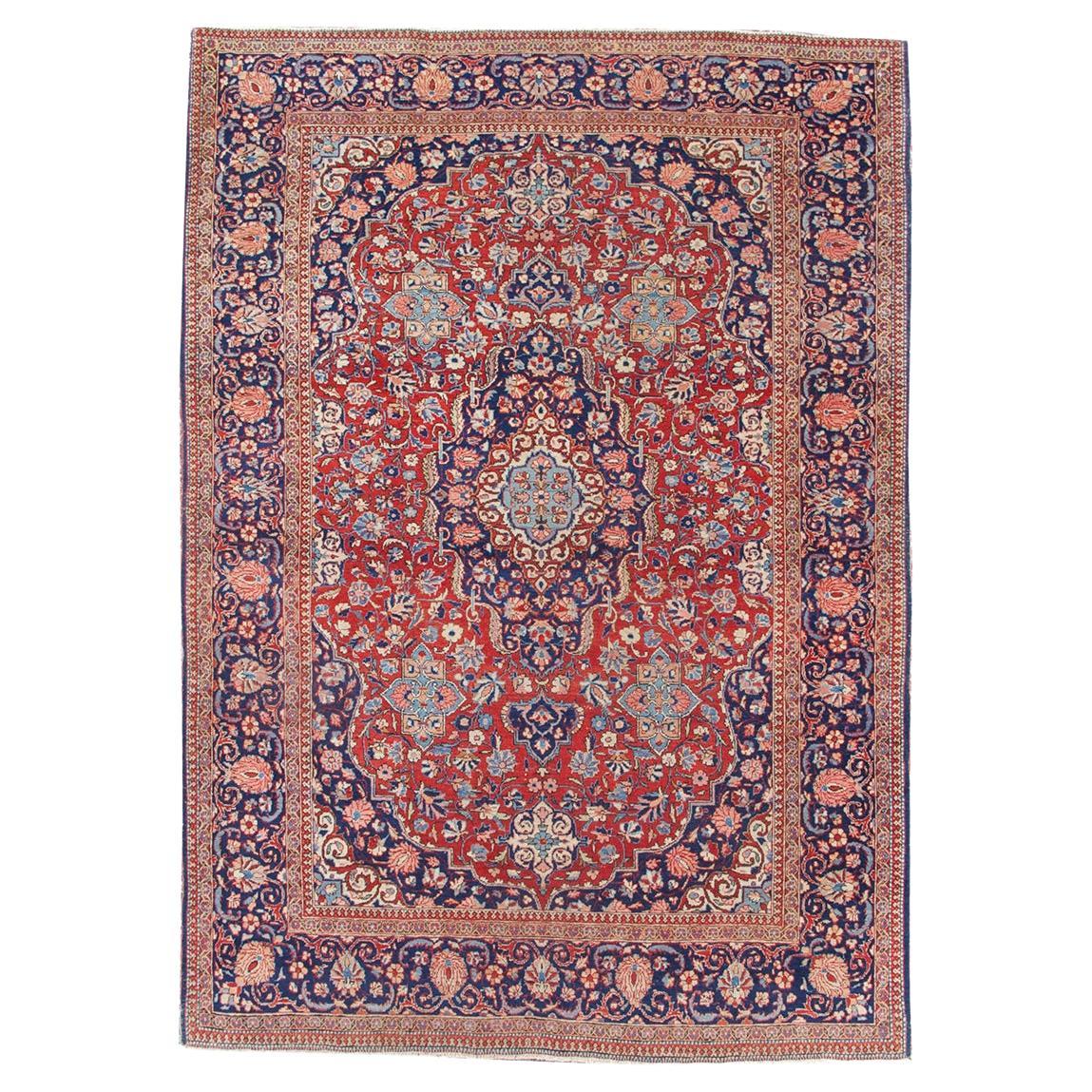 Dabir Kashan-Teppich, frühes 20. Jahrhundert im Angebot
