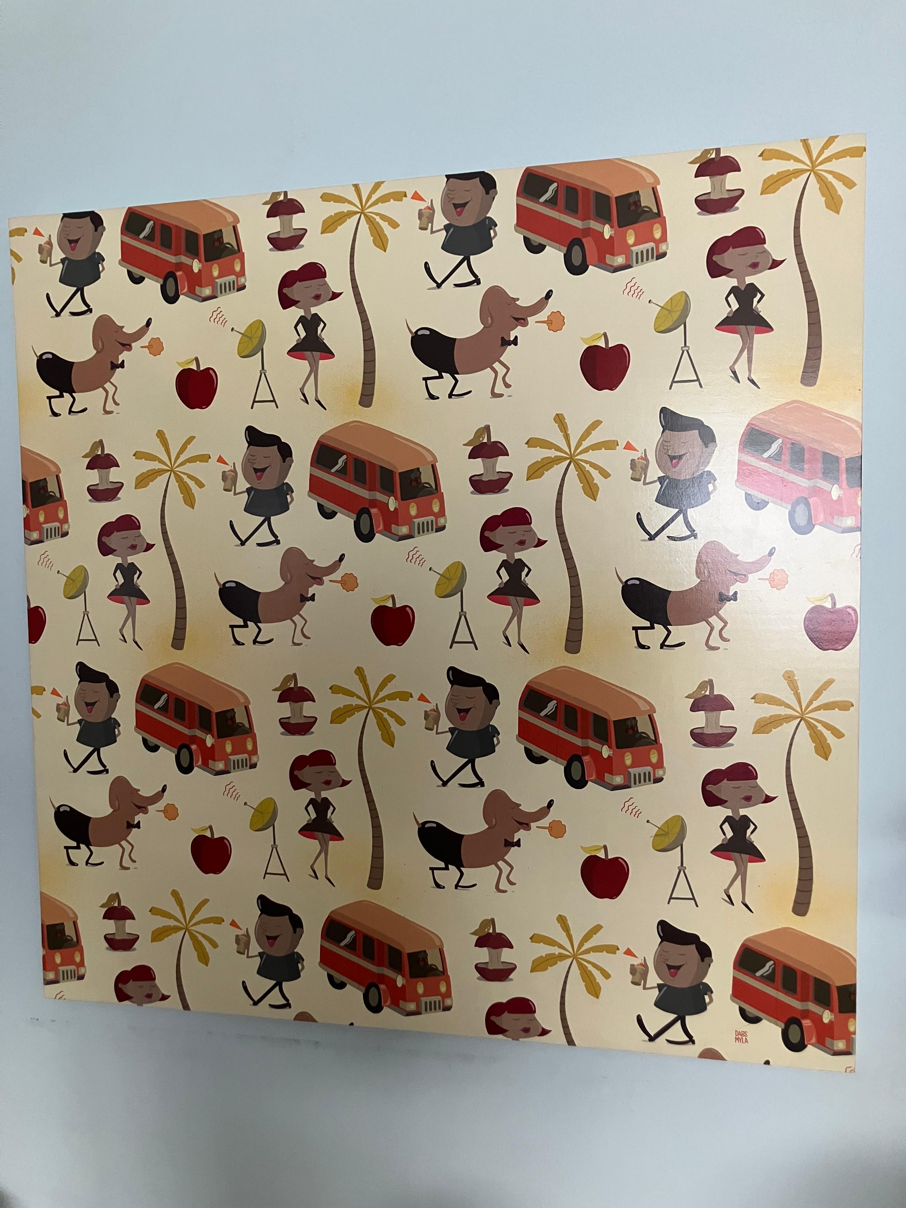 DabsMyla Pop Art - Painting by DABSMYLA