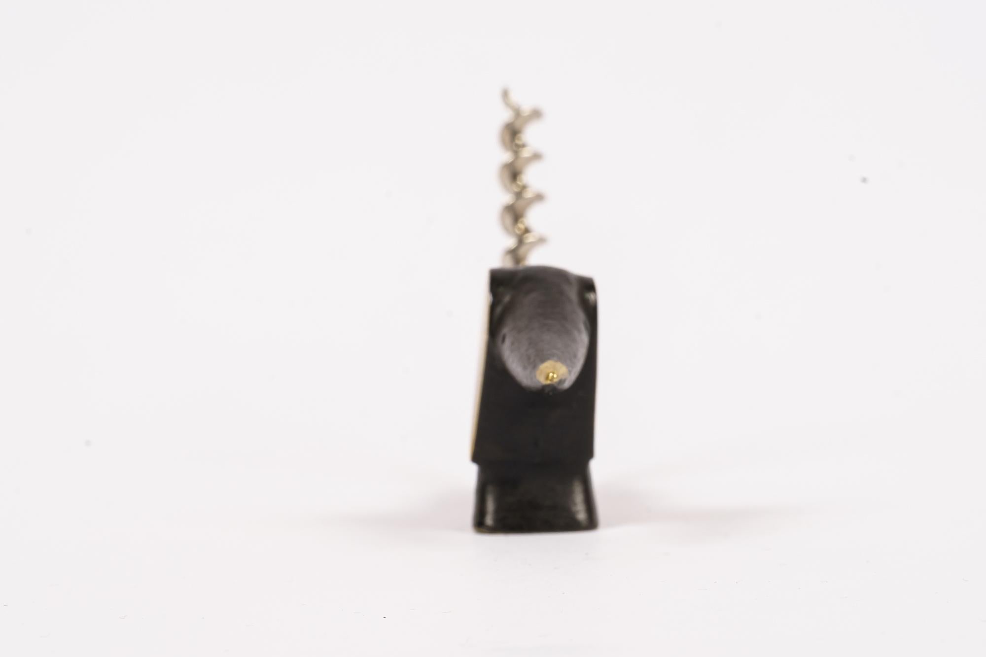 Dachshund bottle opener by Walter Bosse Vienna, around 1950s.
Original condition.