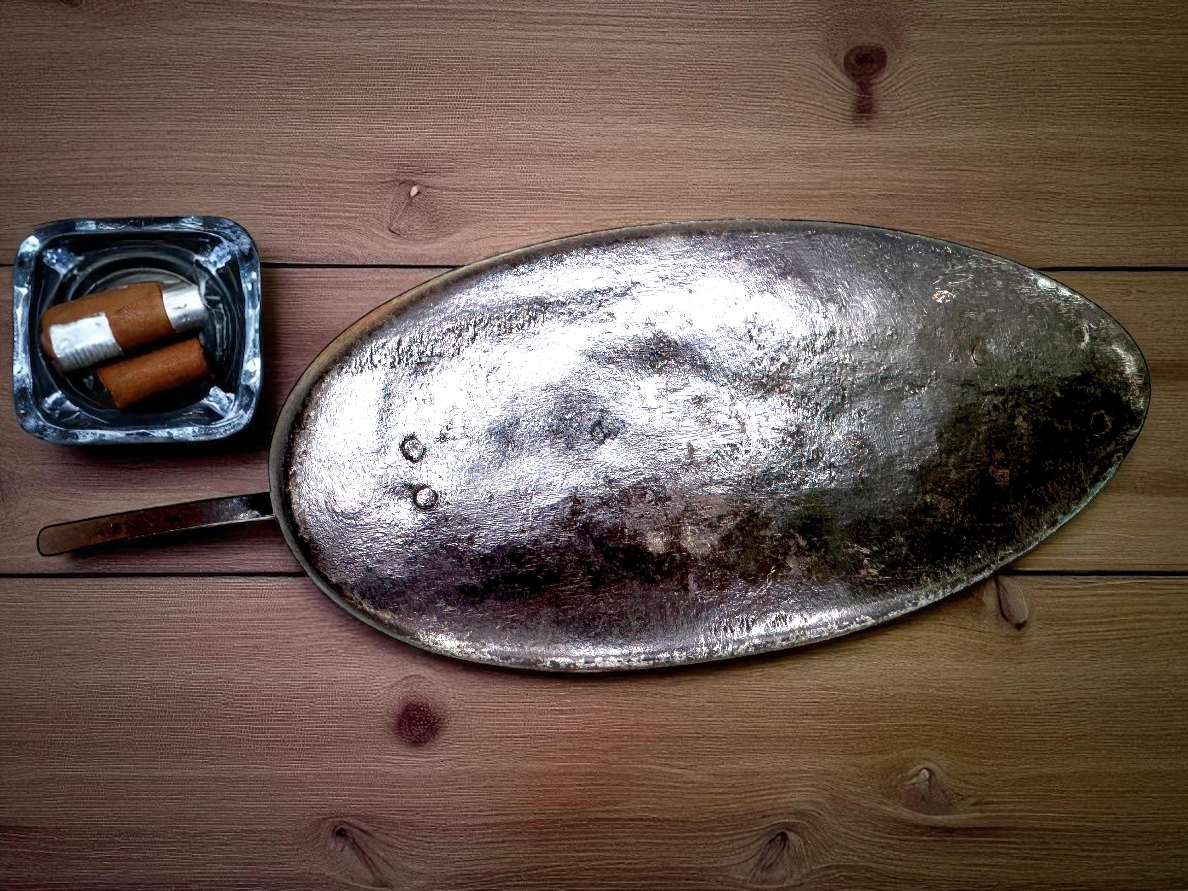 Teckel Figural Coupe-cigare et porte-allumettes Art et artisanat allemand ancien en vente 11