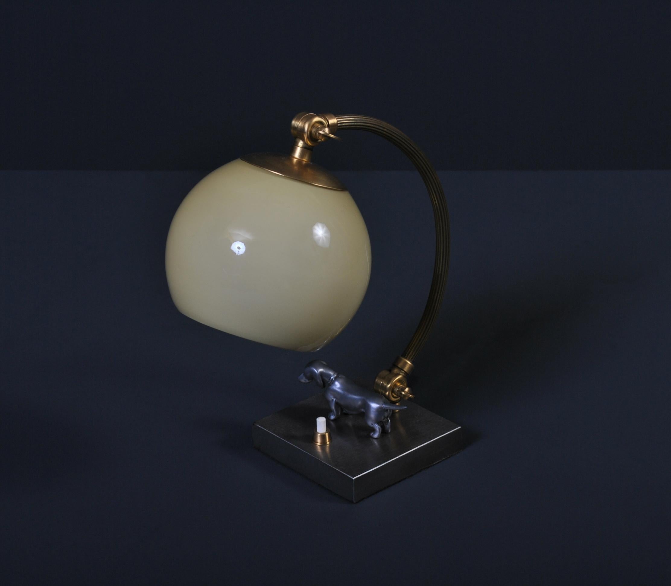 dachshund lamp
