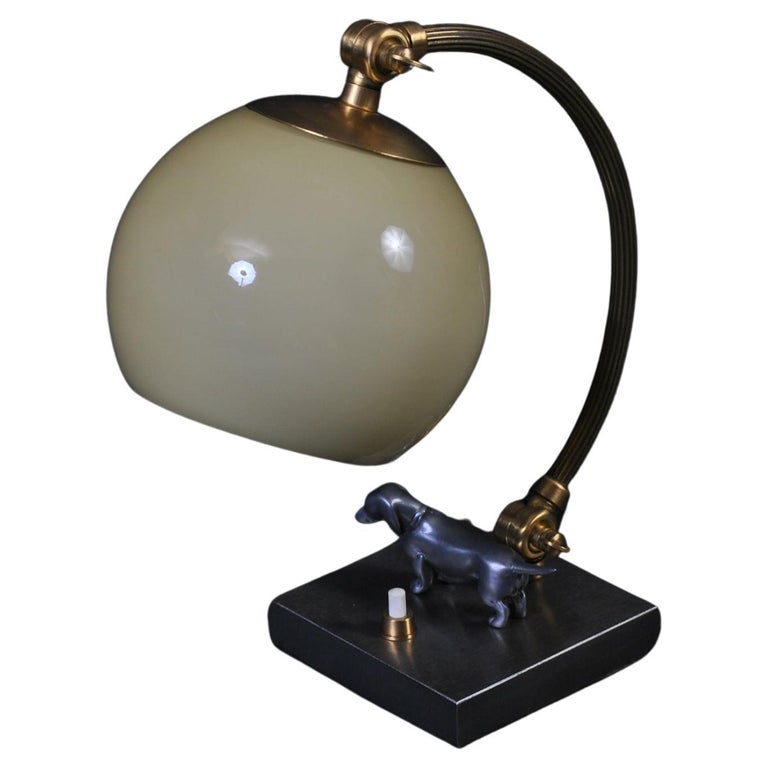 Dachshund Table Lamp at 1stDibs dachshund lamps, dachshund lamp