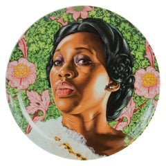 Dacia Carter II Plate by Kehinde Wiley