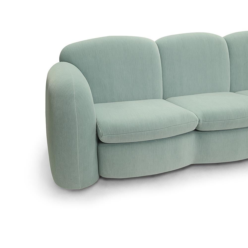 Daciano da Costa - Collector Penta Sofá en Acquamarine Portugués en venta