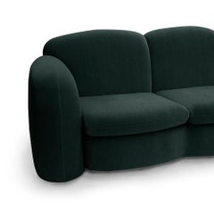 Daciano da Costa - Collector Penta Sofa in Botlle Green