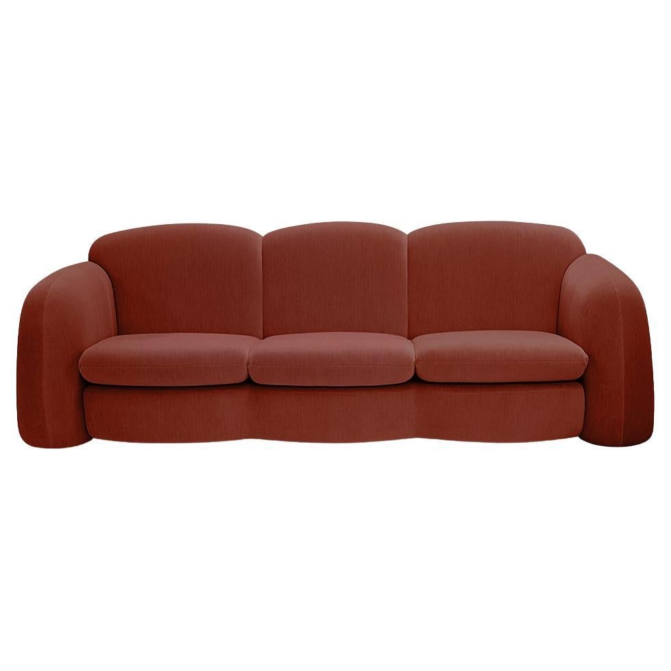 Daciano da Costa - Divano Collector Penta in mattone