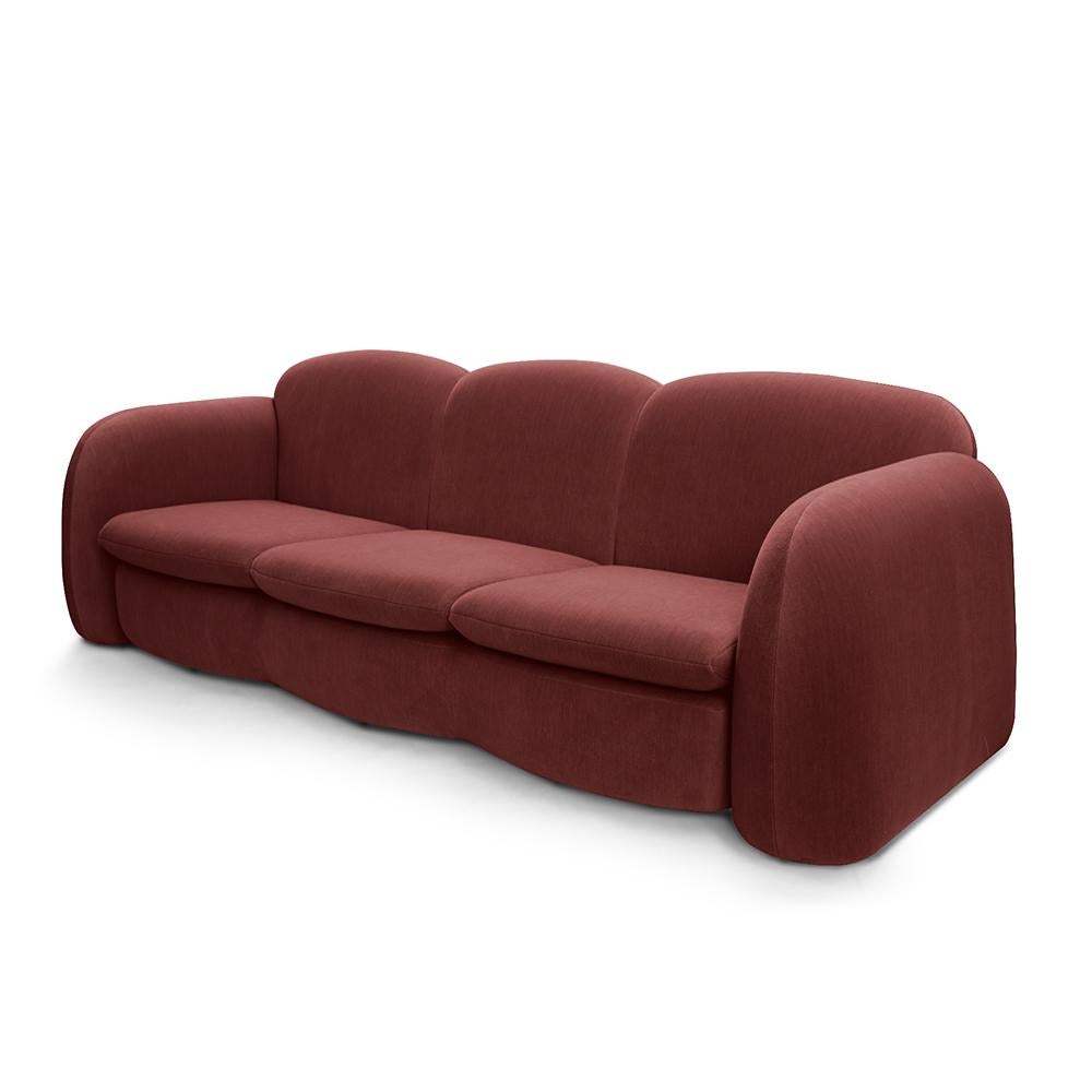 Daciano da Costa - Divano Collector Penta in corallo In condizioni Nuovo in vendita a Castelo da Maia, PT