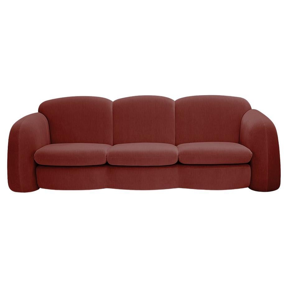 Daciano da Costa - Divano Collector Penta in corallo in vendita