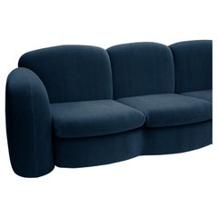 Daciano da Costa - Sofá Coleccionista Penta Azul Marino