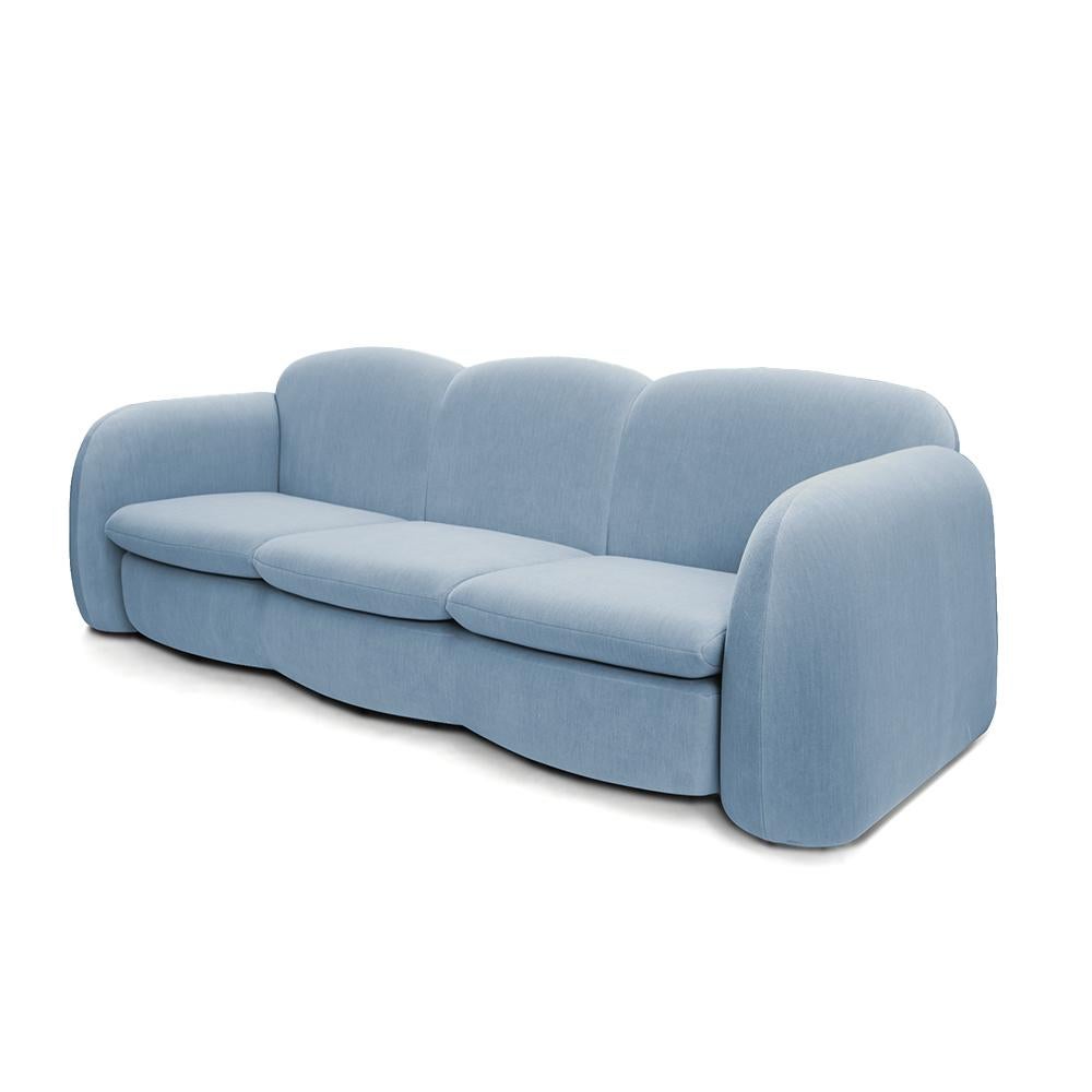 Daciano da Costa - Canapé Collector Penta en bleu ciel Neuf - En vente à Castelo da Maia, PT