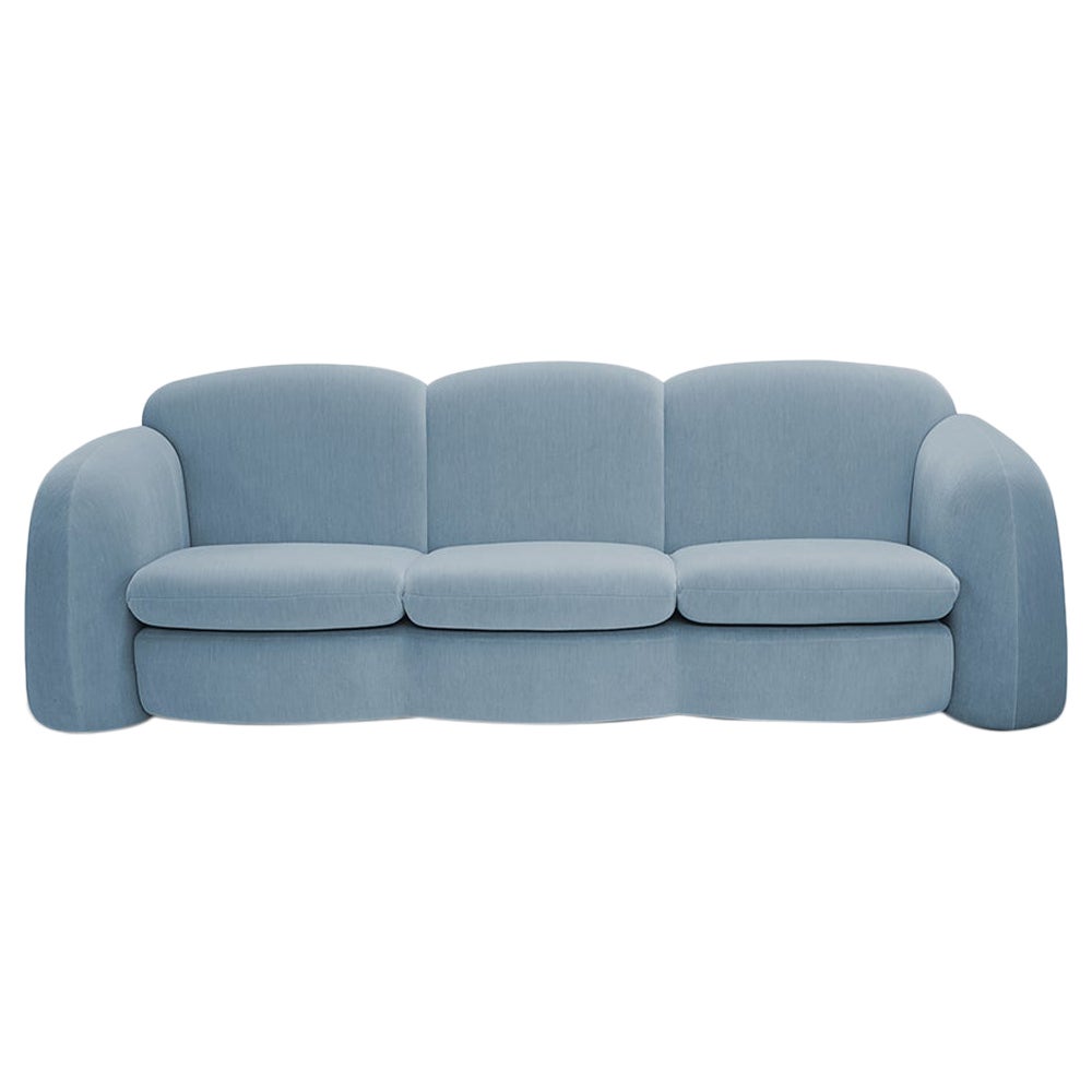 Daciano da Costa - Canapé Collector Penta en bleu ciel