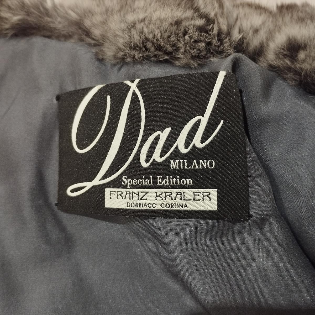 DAD Milano X Franz Kraler Cappotto in pelliccia di cincillà IT 42 in vendita 7