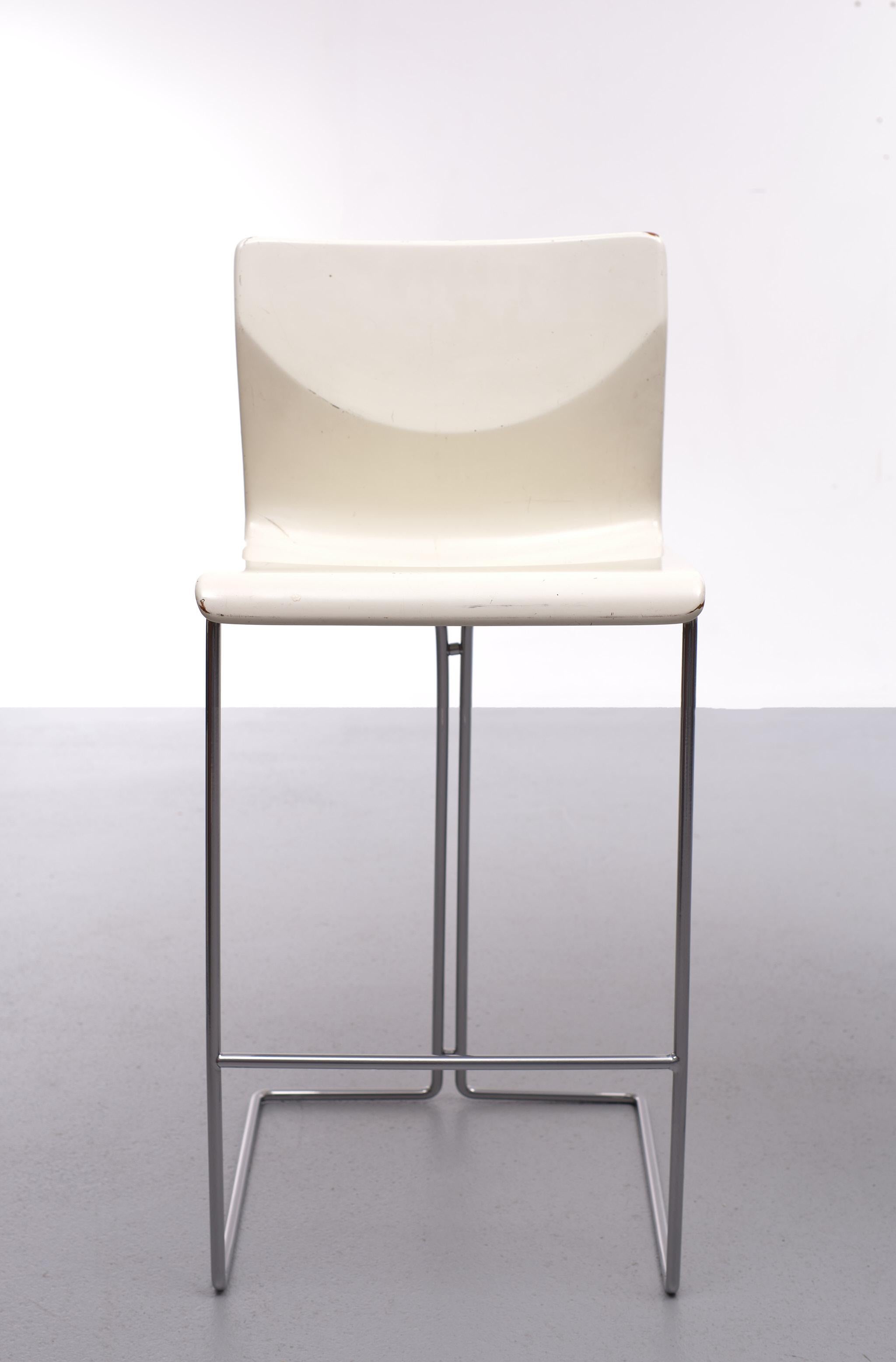 Postmoderno Set di 2 sgabelli da bar DADA di Georges Coslin per Mesero, Milano