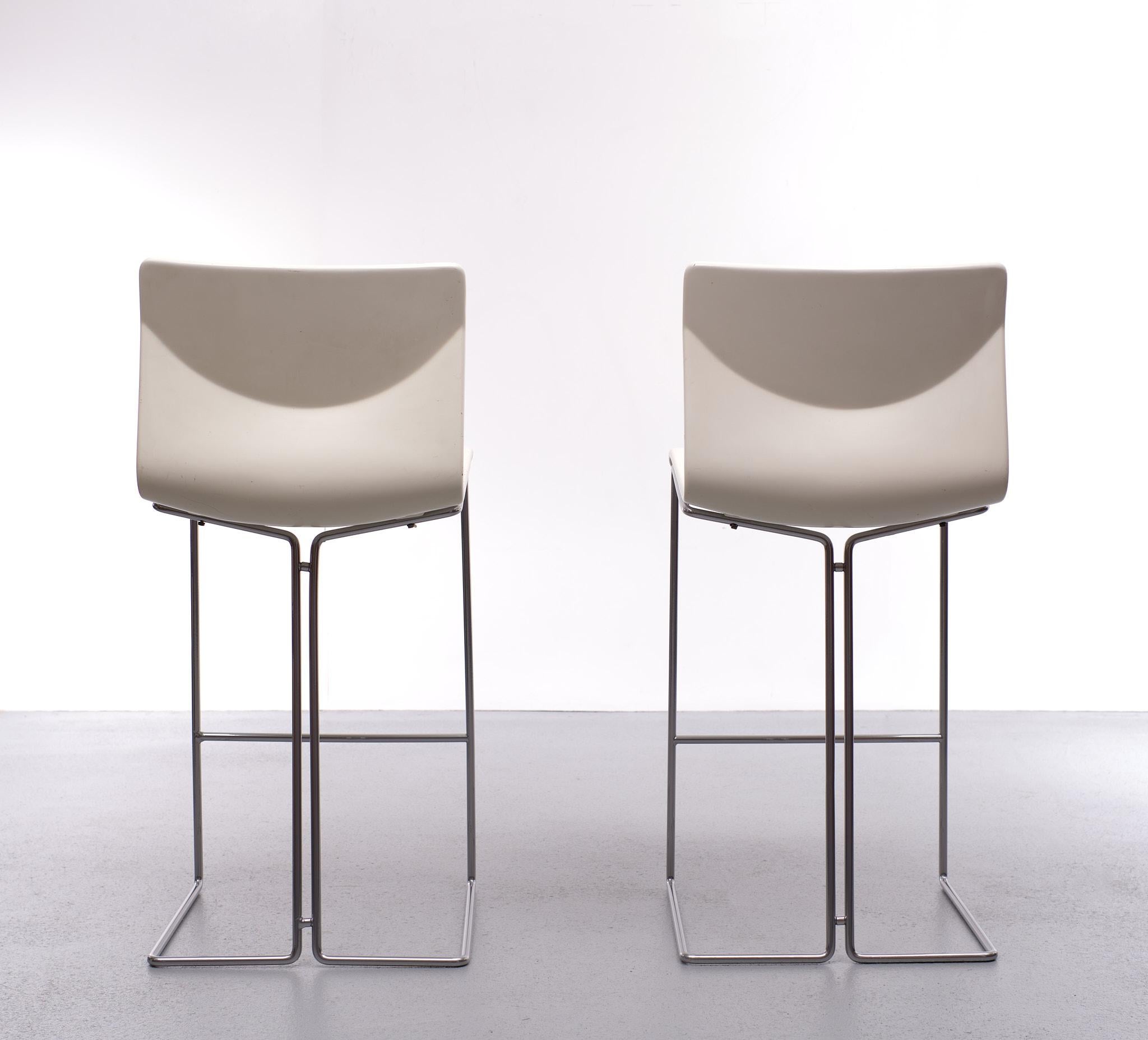 Set di 2 sgabelli da bar DADA di Georges Coslin per Mesero, Milano 2