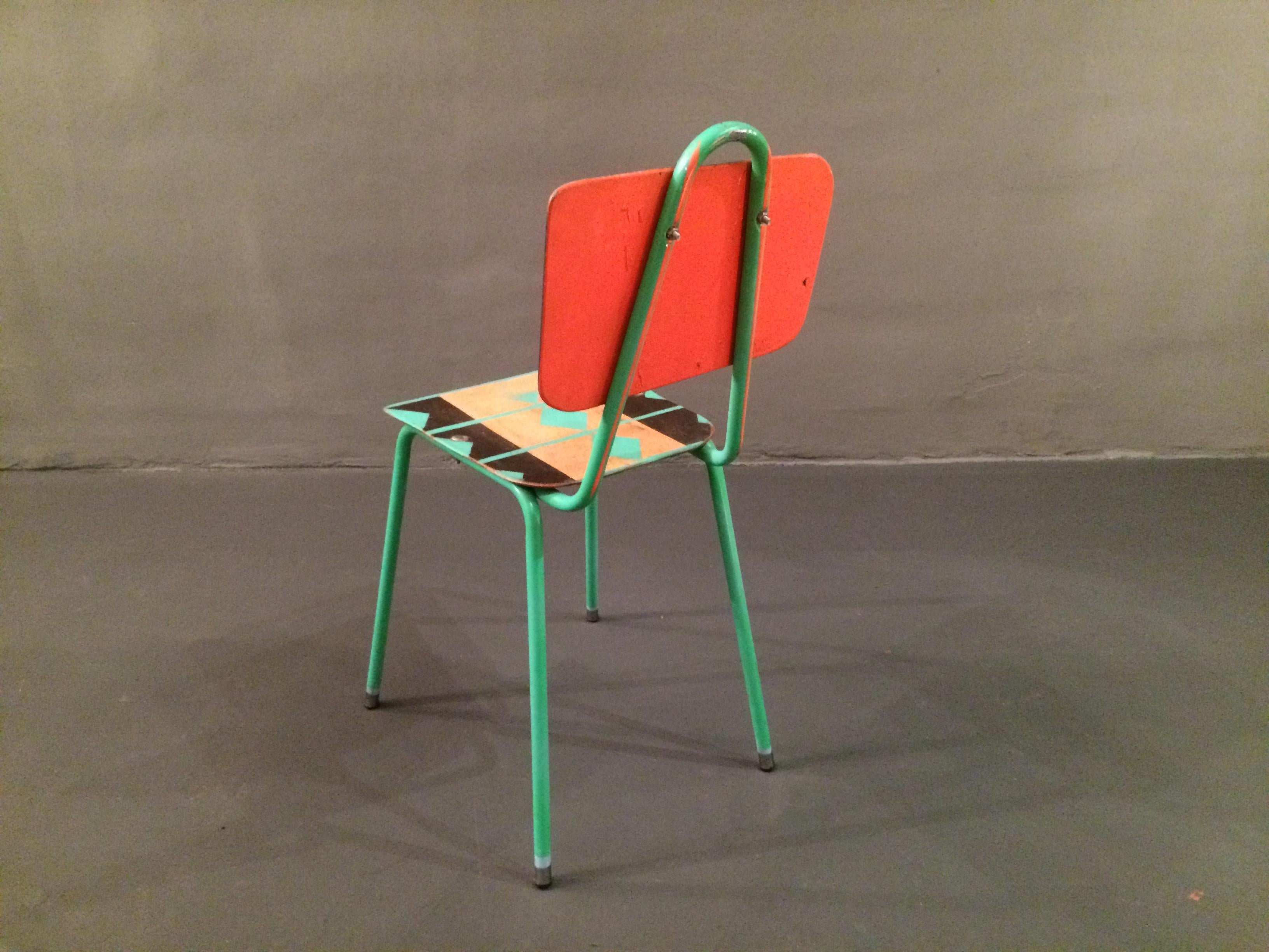 Contemporary Dada Chair, functional art, by German Artist Markus Friedrich Staab For Sale