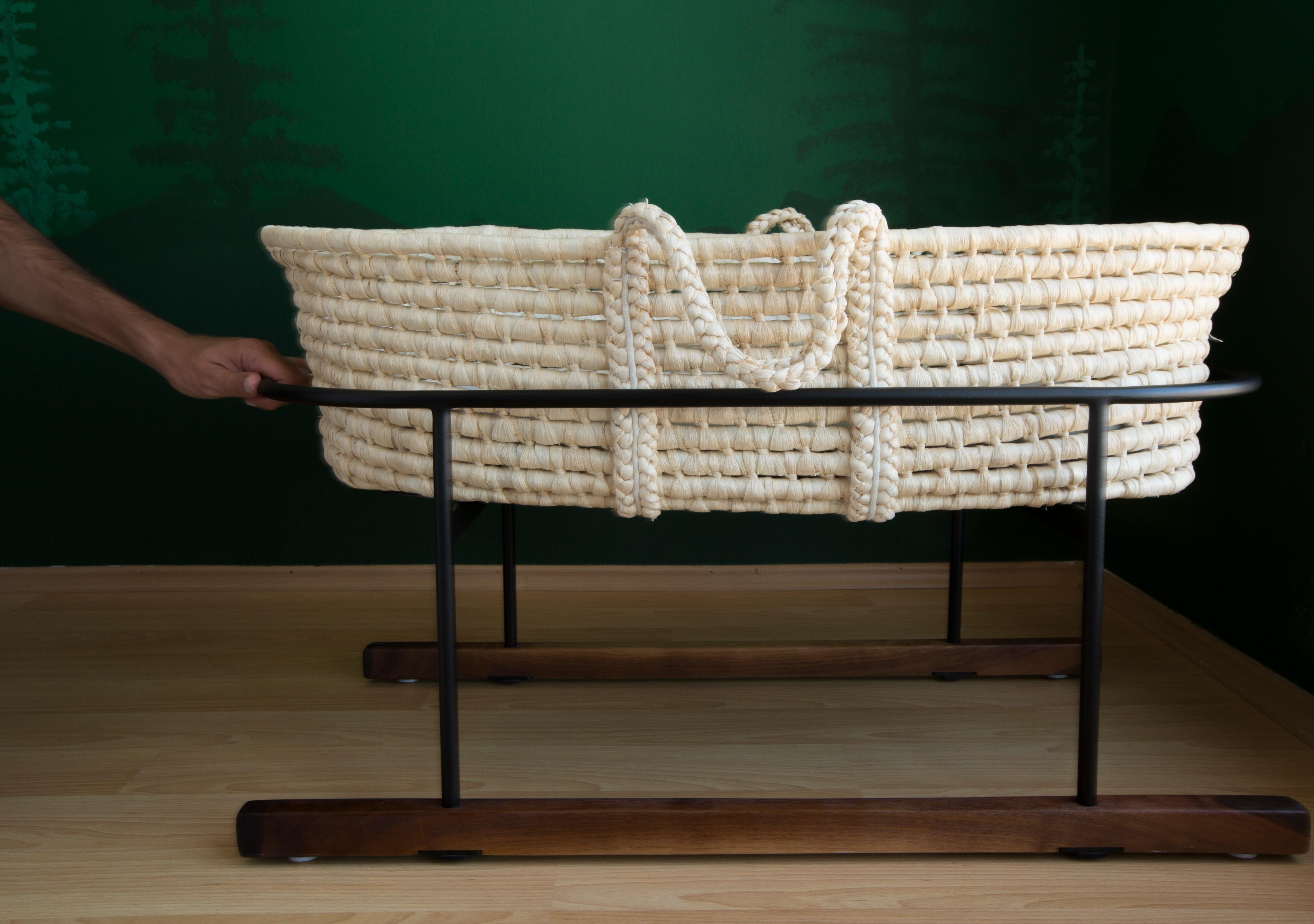 Modern Dada Cradle by Rectangle Studio For Sale