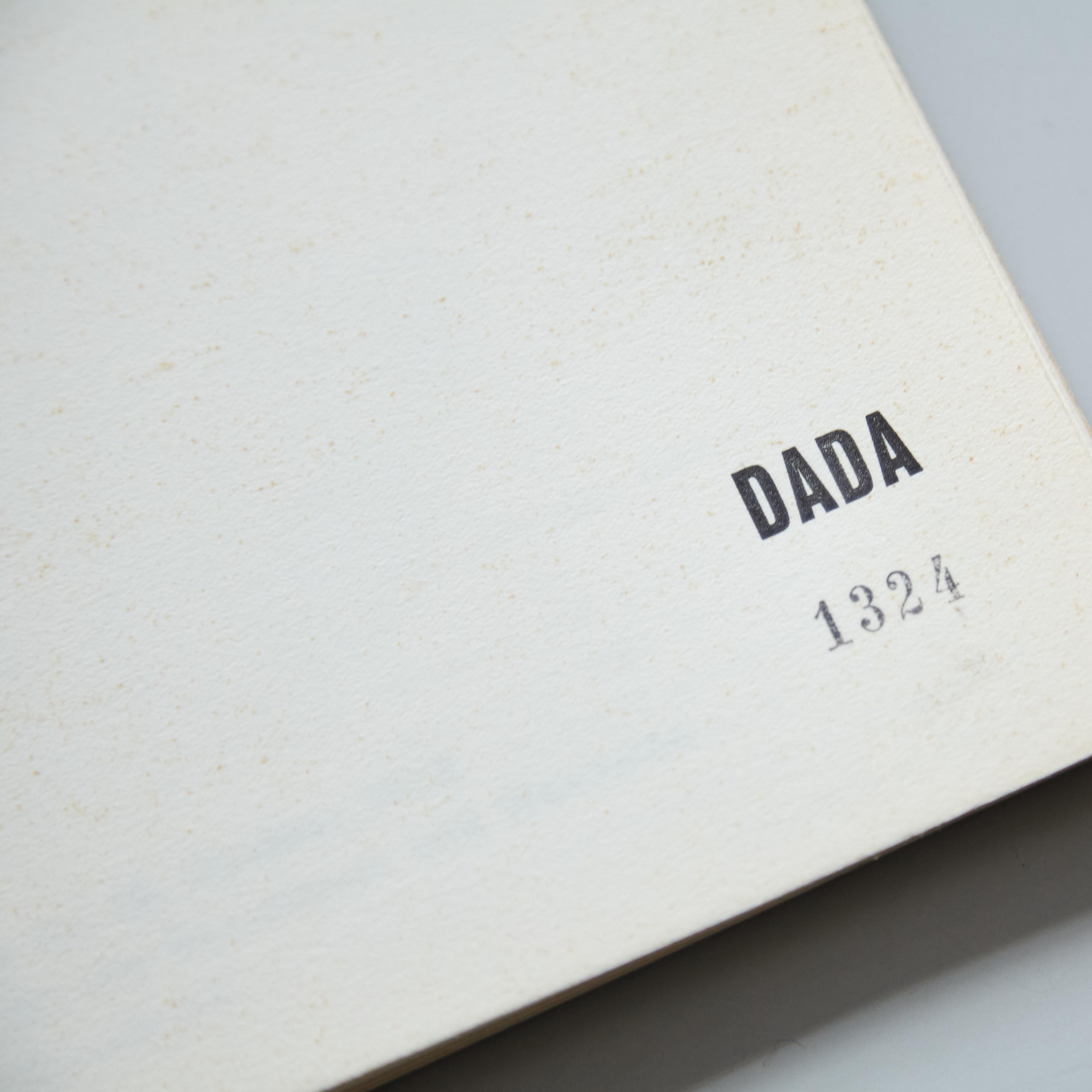 „DADA dokumentiert eine Bewegung“, Veröffentlichung 1958 im Angebot 3