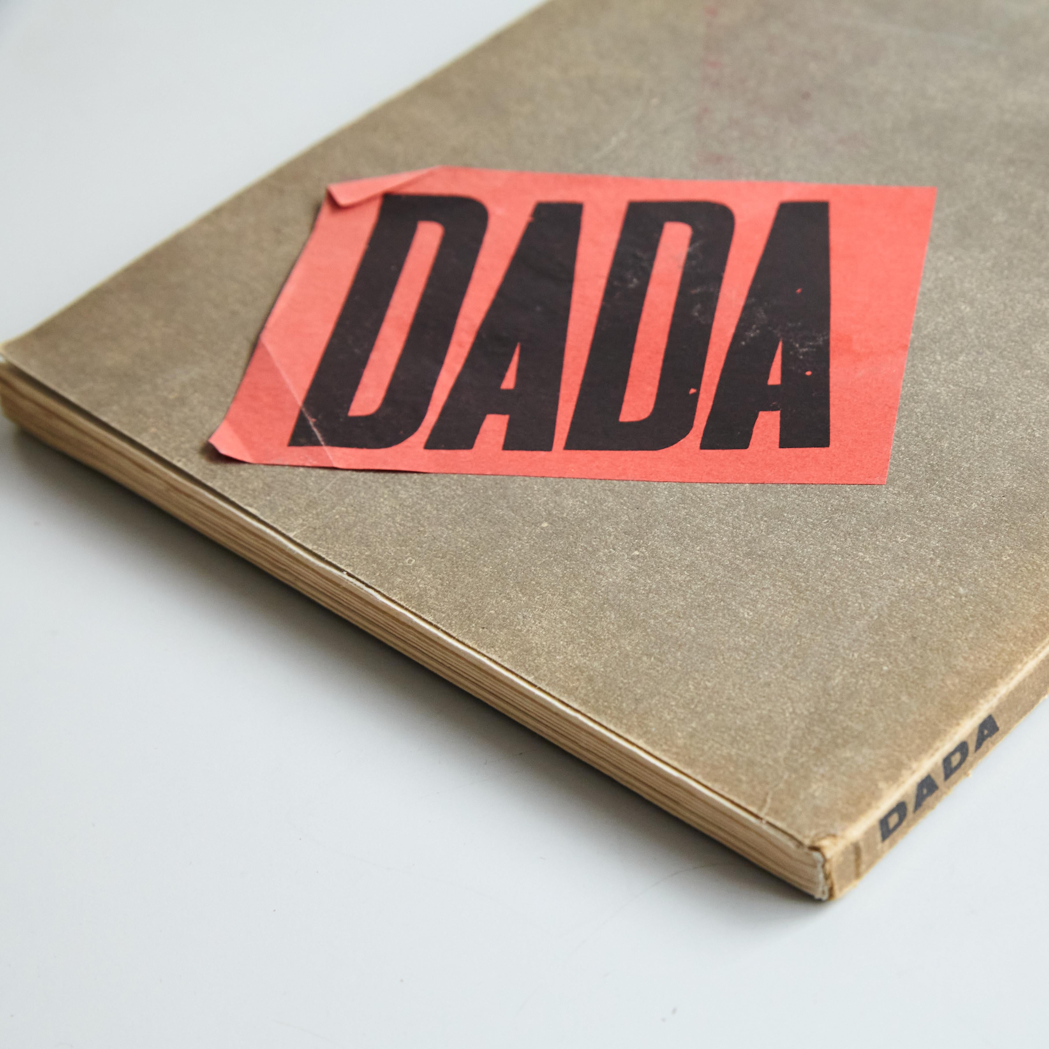 'DADA: Documenting a Movement' original title 'DADA: Dokumente einer Bewegung' book by various authors.
Published by Art Association for the Rhineland and Westphalia (Germany).

Manufactured in Germany, circa 1958.

In good original condition, with