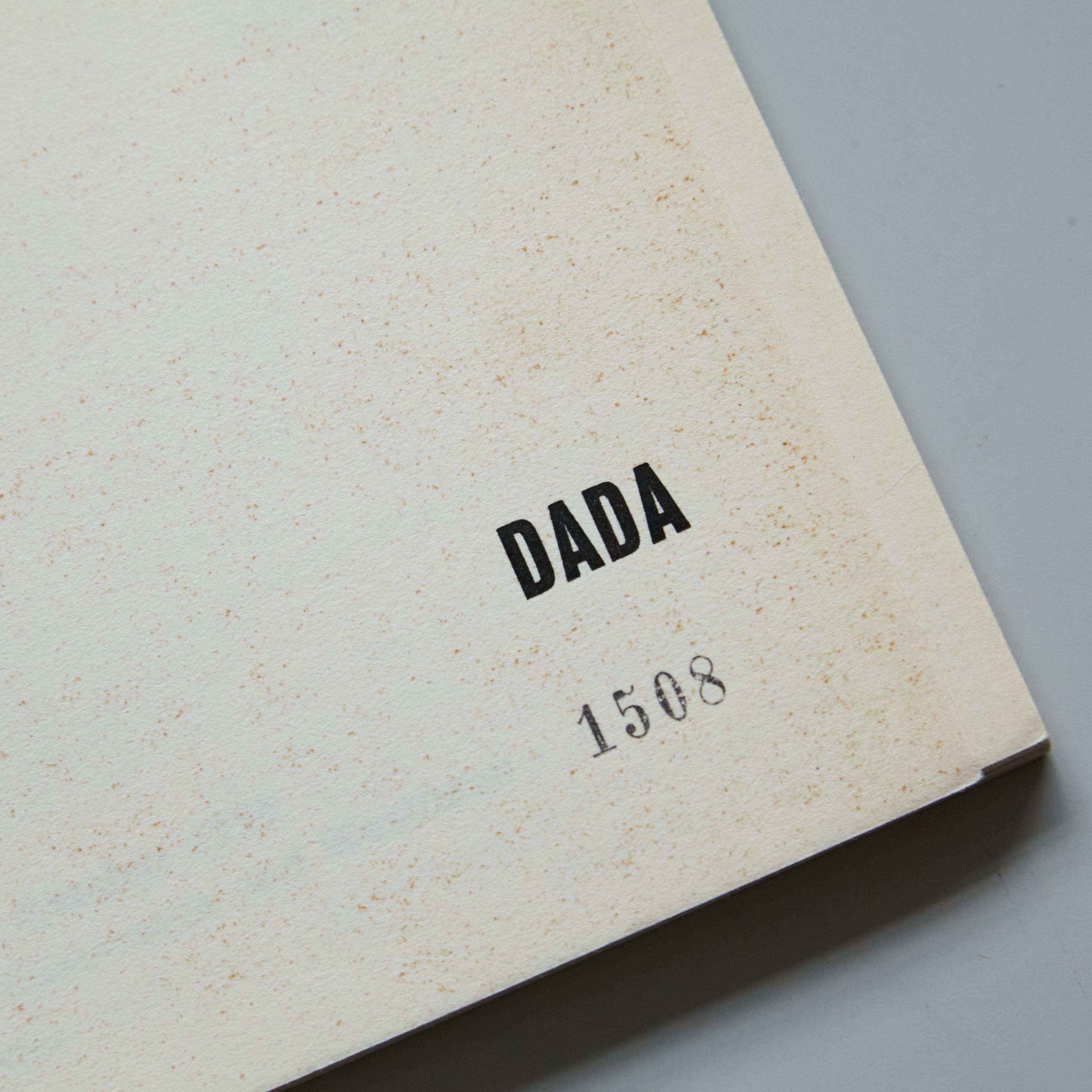 „DADA dokumentiert eine Bewegung“, Veröffentlichung 1958 (Mitte des 20. Jahrhunderts) im Angebot