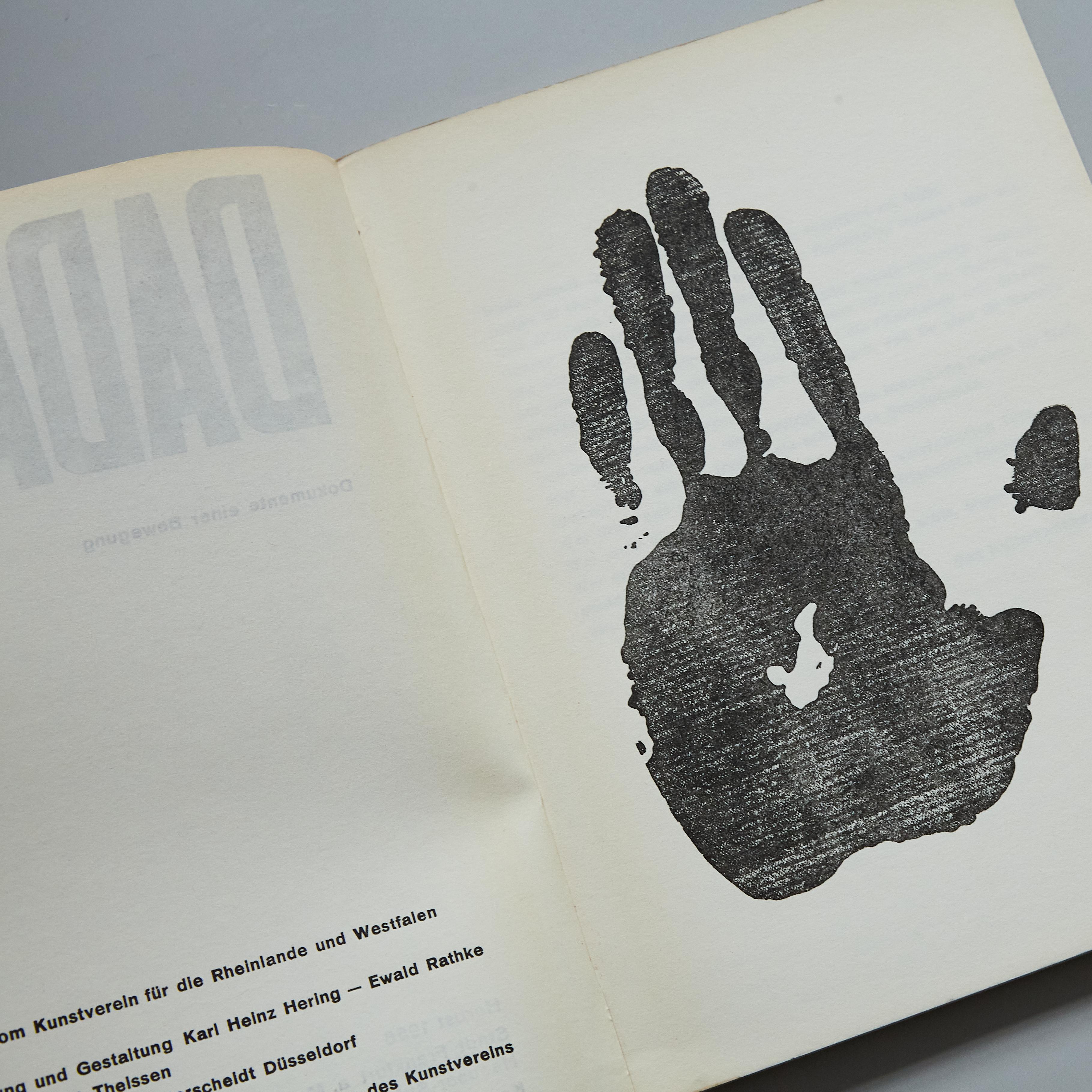 „DADA dokumentiert eine Bewegung“, Veröffentlichung 1958 im Angebot 2