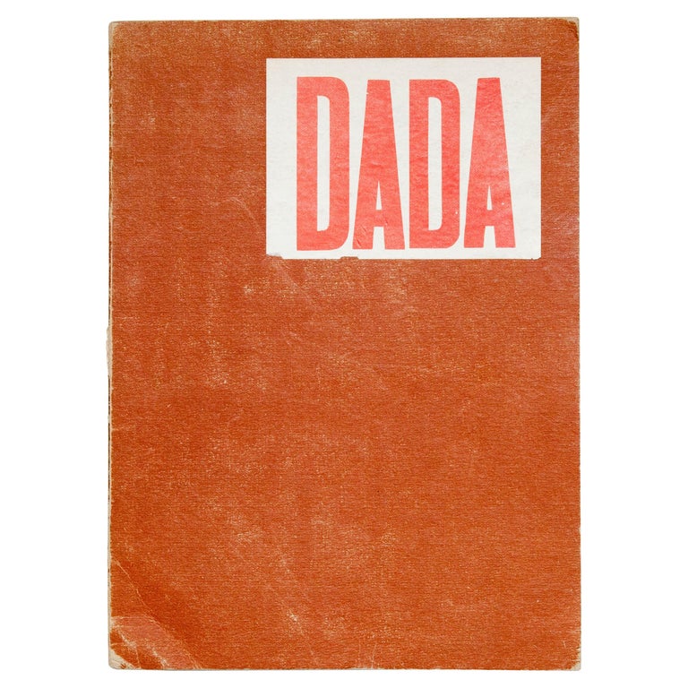 "DADA Documenting a Movement" 1958 Publication For Sale