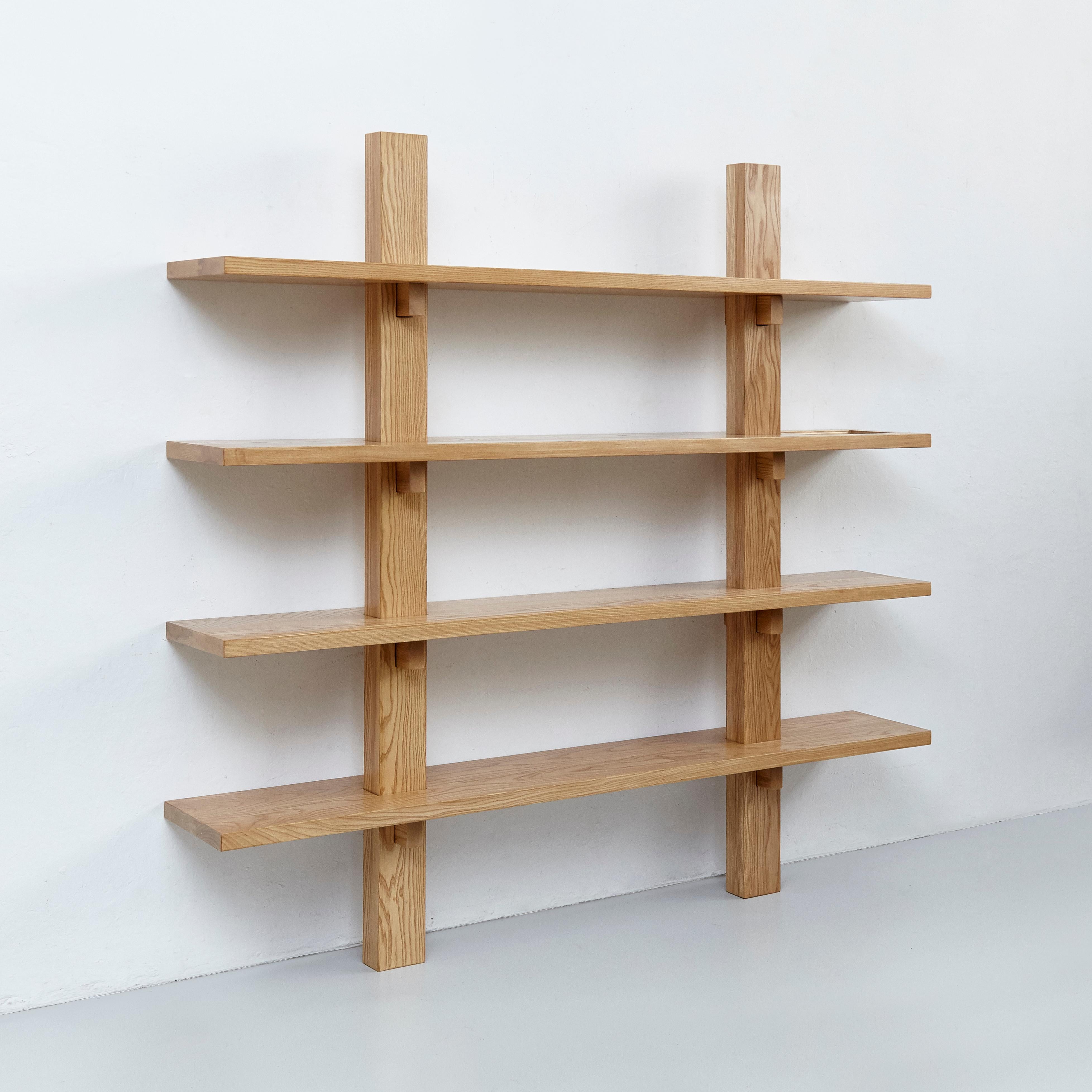 Modern Dada Est. Contemporary Ashwood Wall-Mounted Shelve