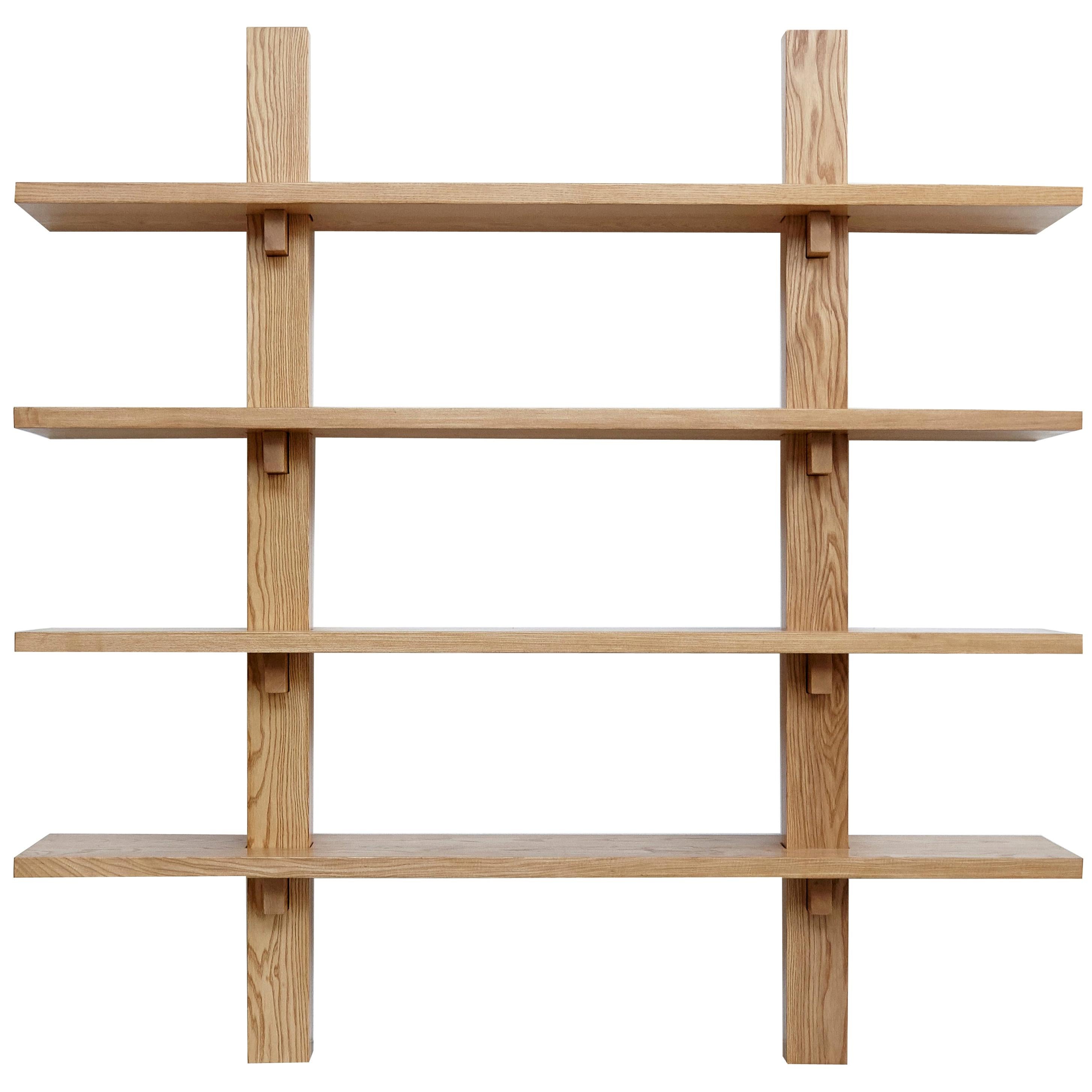 Dada Est. Contemporary Ashwood Wall-Mounted Shelve