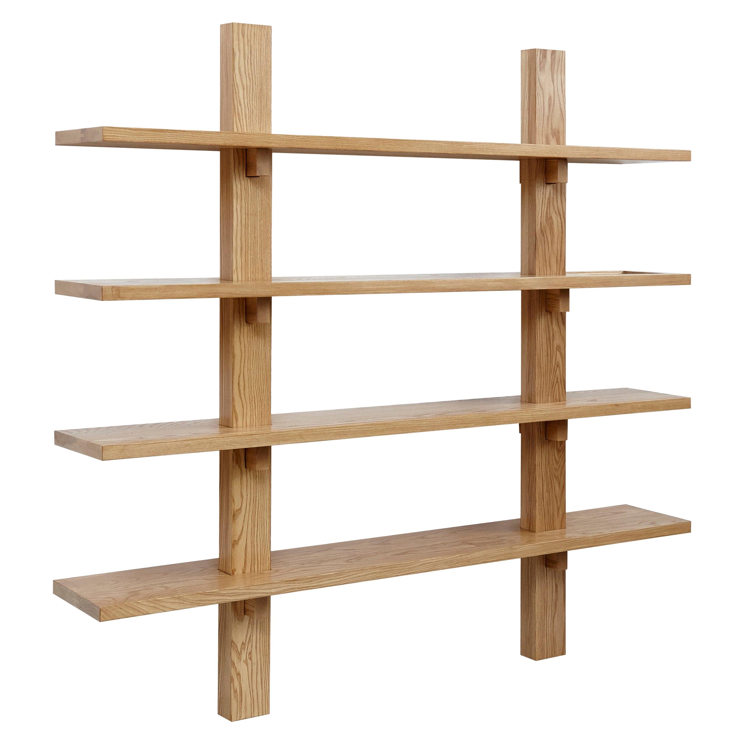 Dada Est. Contemporary Ashwood Wall-Mounted Shelve For Sale