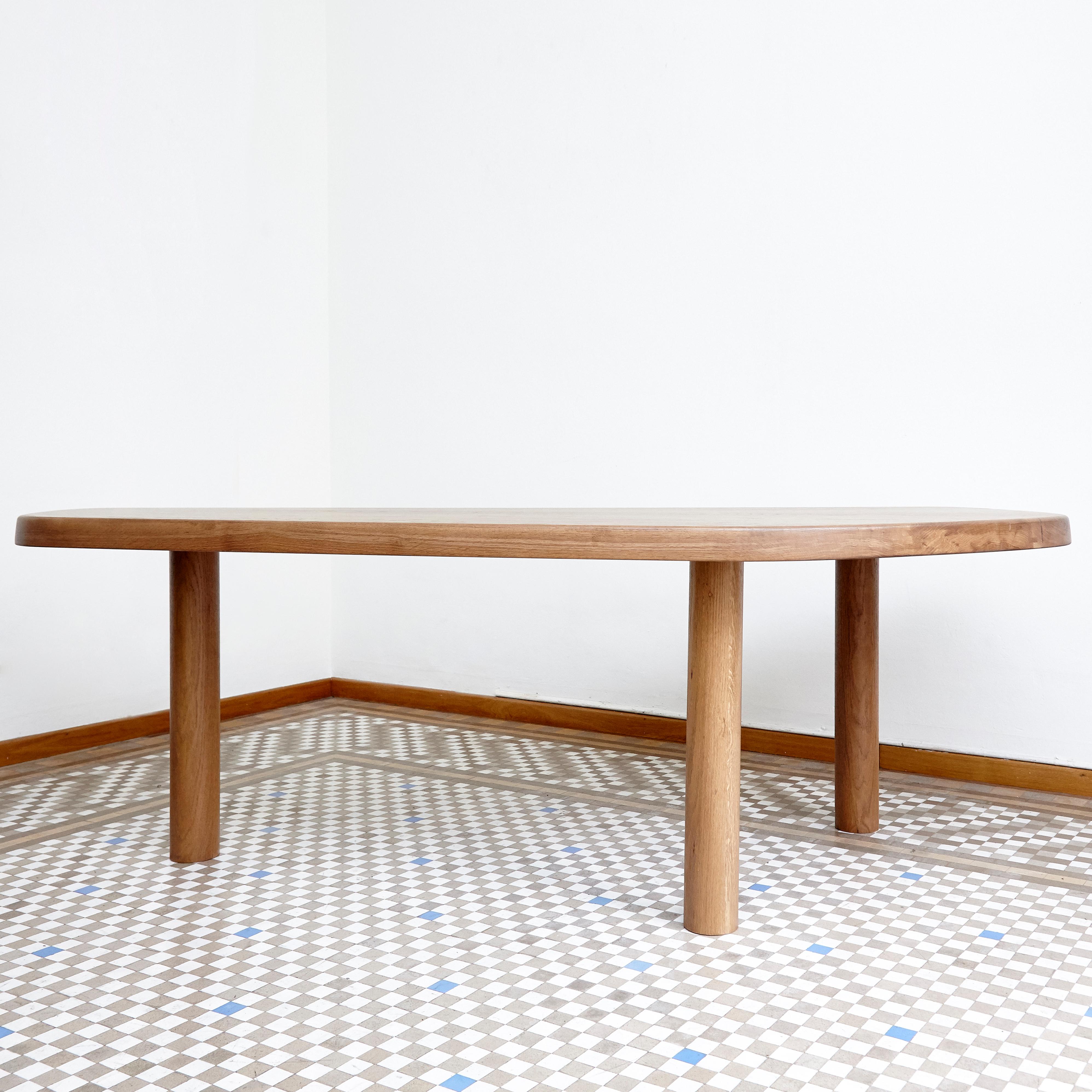 Dada Est. Contemporary, Oak Freeform Dining Large Table 5