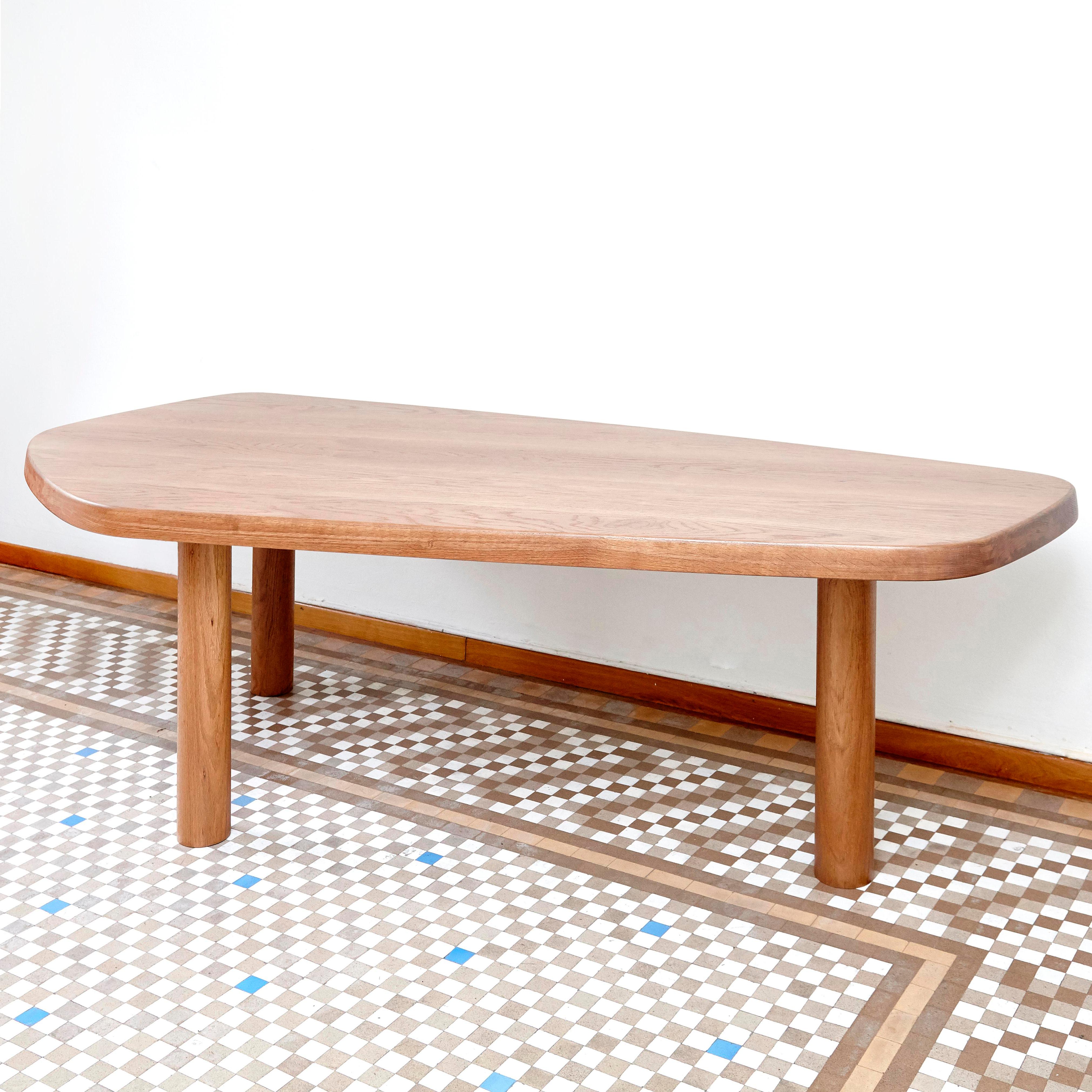 Modern Dada Est. Contemporary, Oak Free-Form Dining Large Table