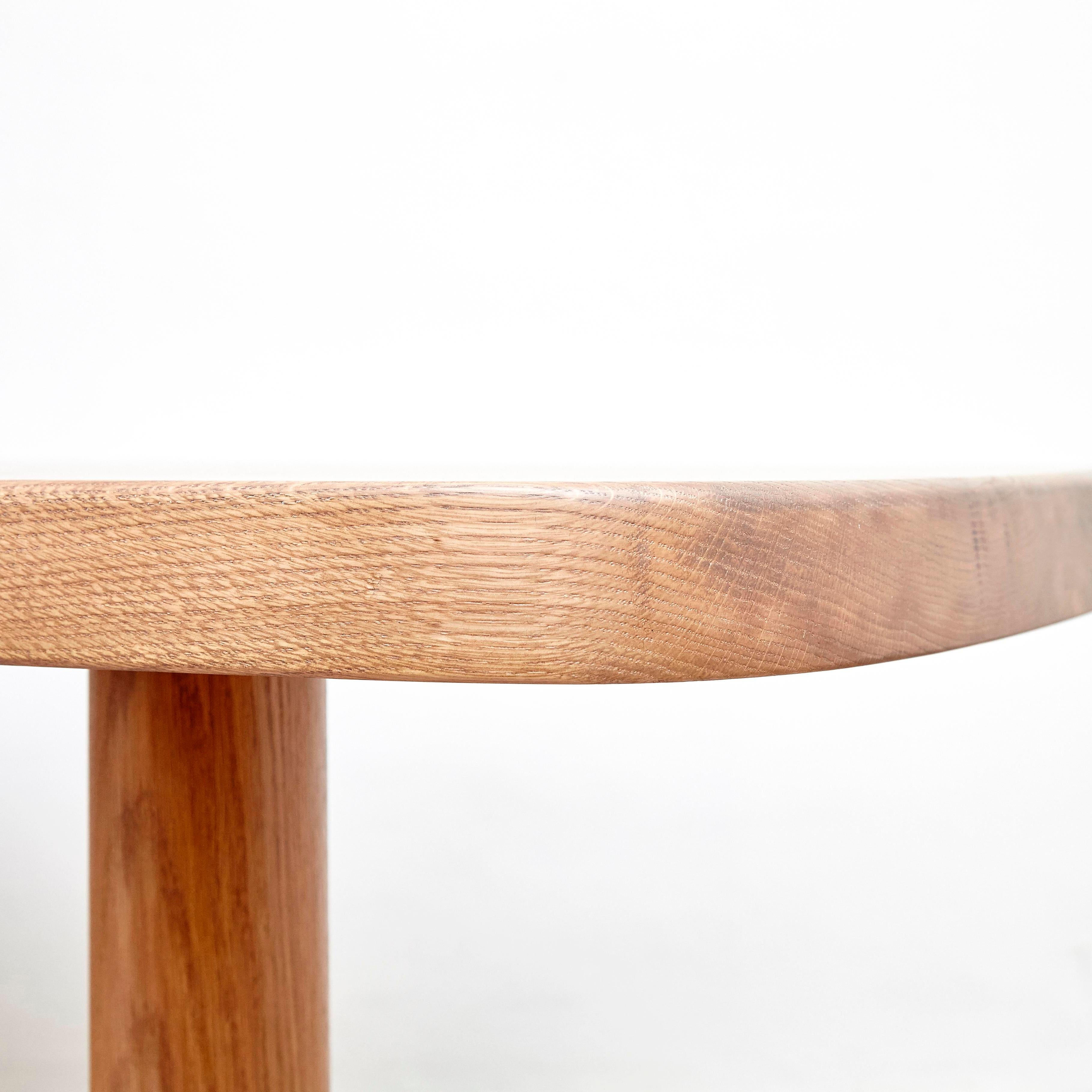Dada Est. Contemporary, Oak Free-Form Dining Large Table 1