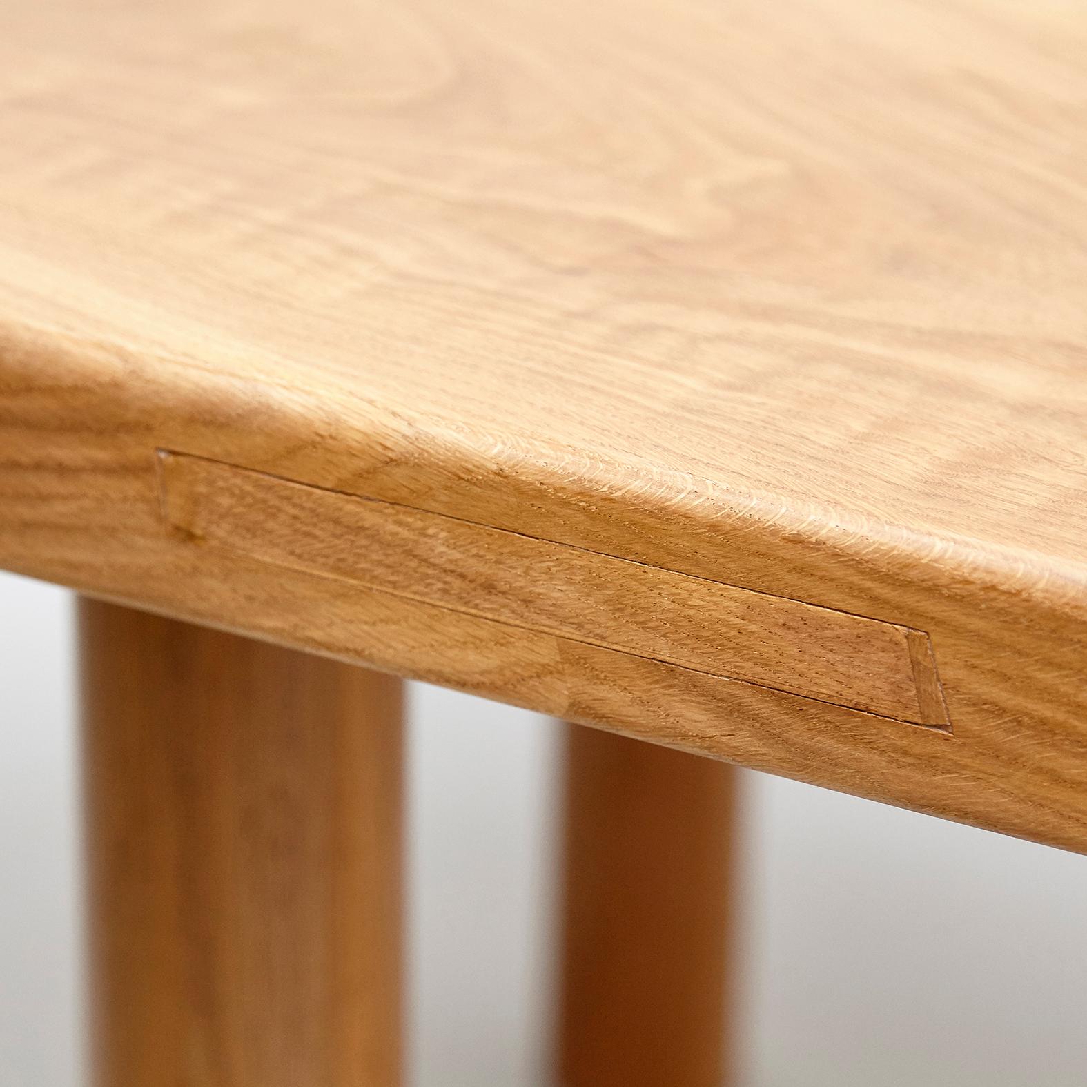 Dada Est. Contemporary, Oak Free-Form Dining Large Table 3