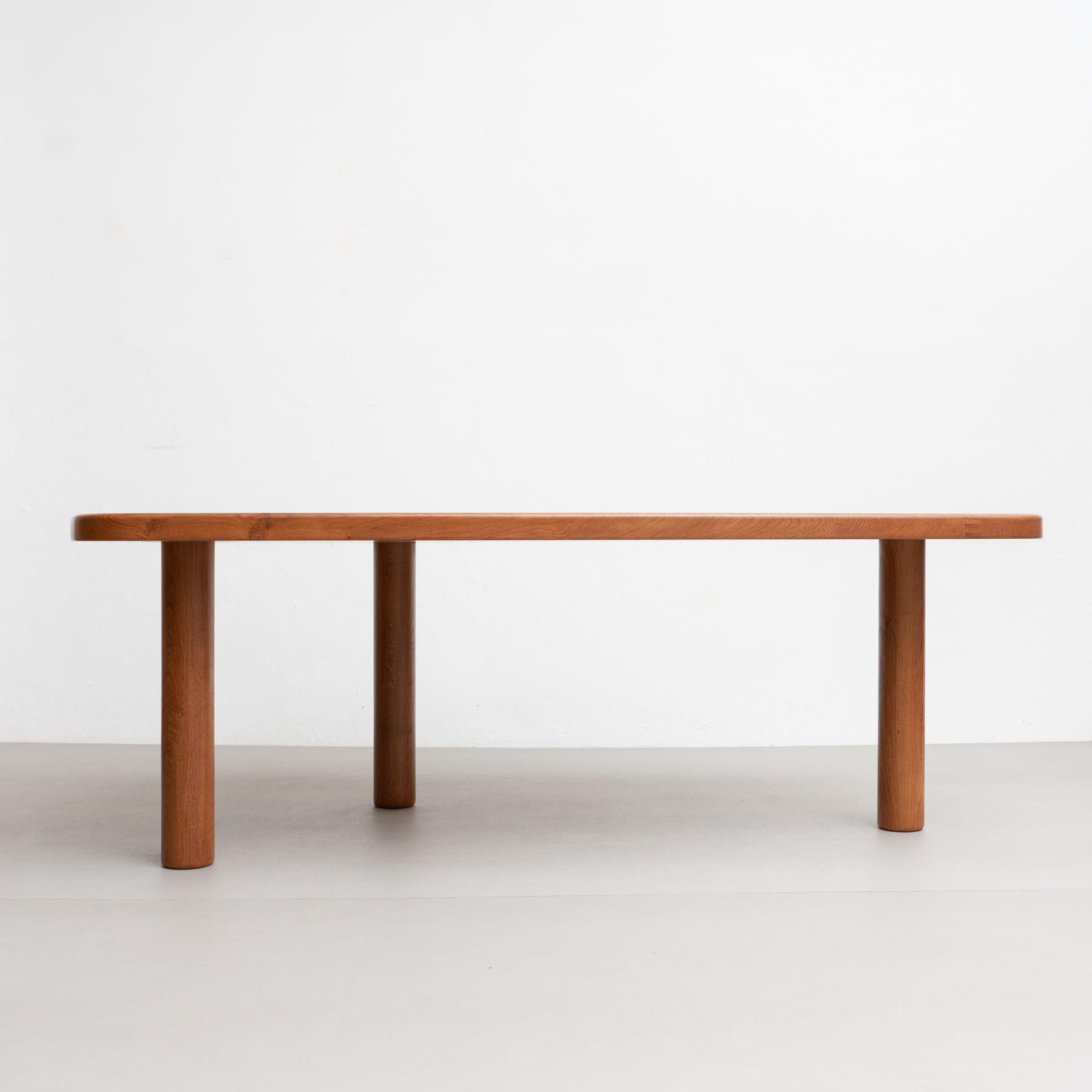 Dada Est. Contemporary, Oak Freeform Dining Large Table For Sale 13