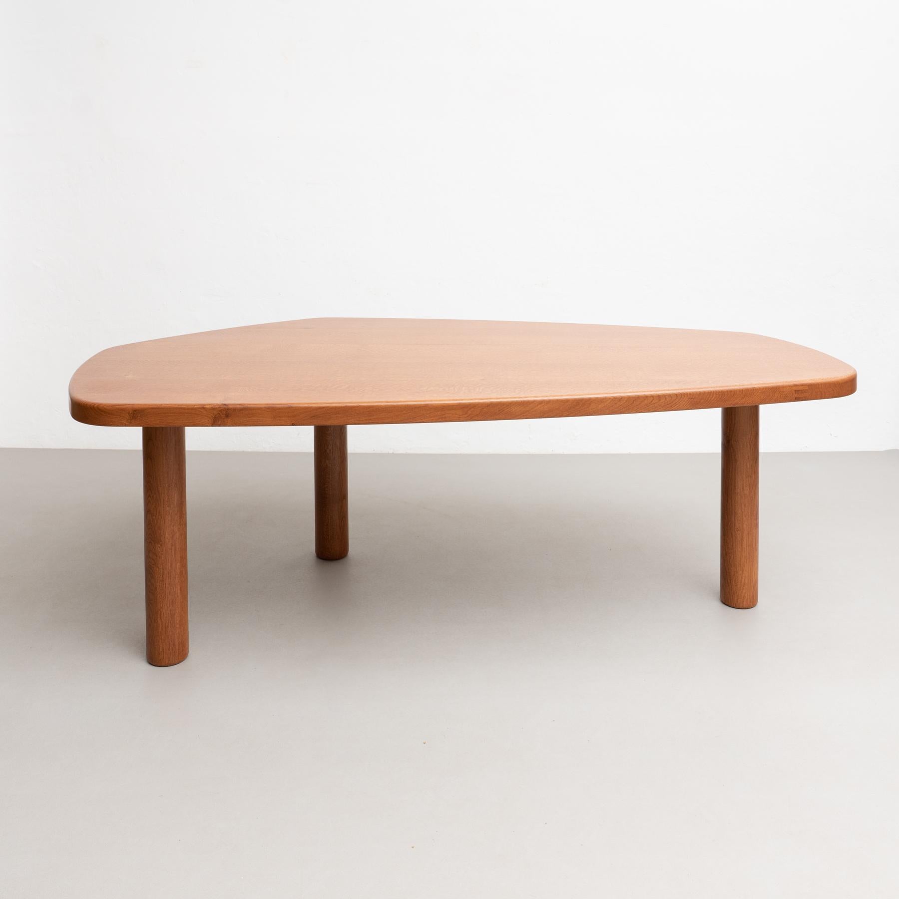 Dada Est. Contemporary, Oak Freeform Dining Large Table For Sale 14