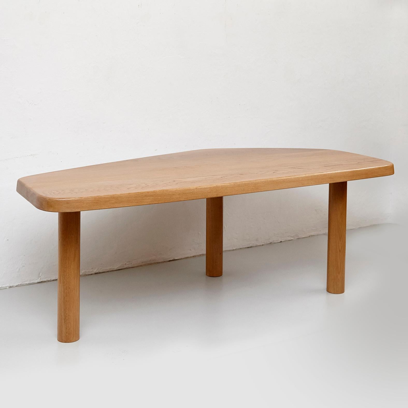 Dada Est. Contemporary, Oak Freeform Dining Large Table For Sale 1