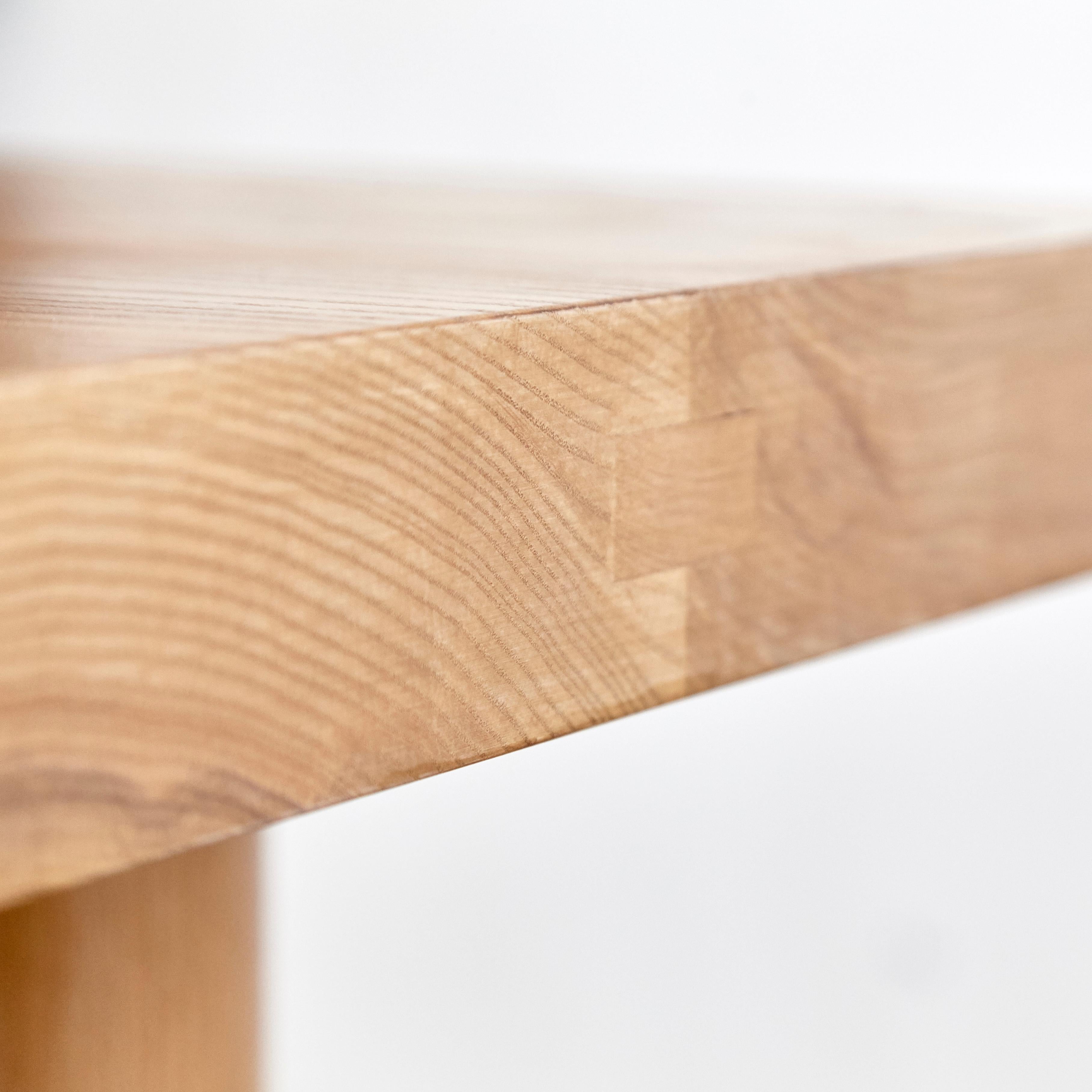 Dada Est. Contemporary Solid Ash Dining Table 6