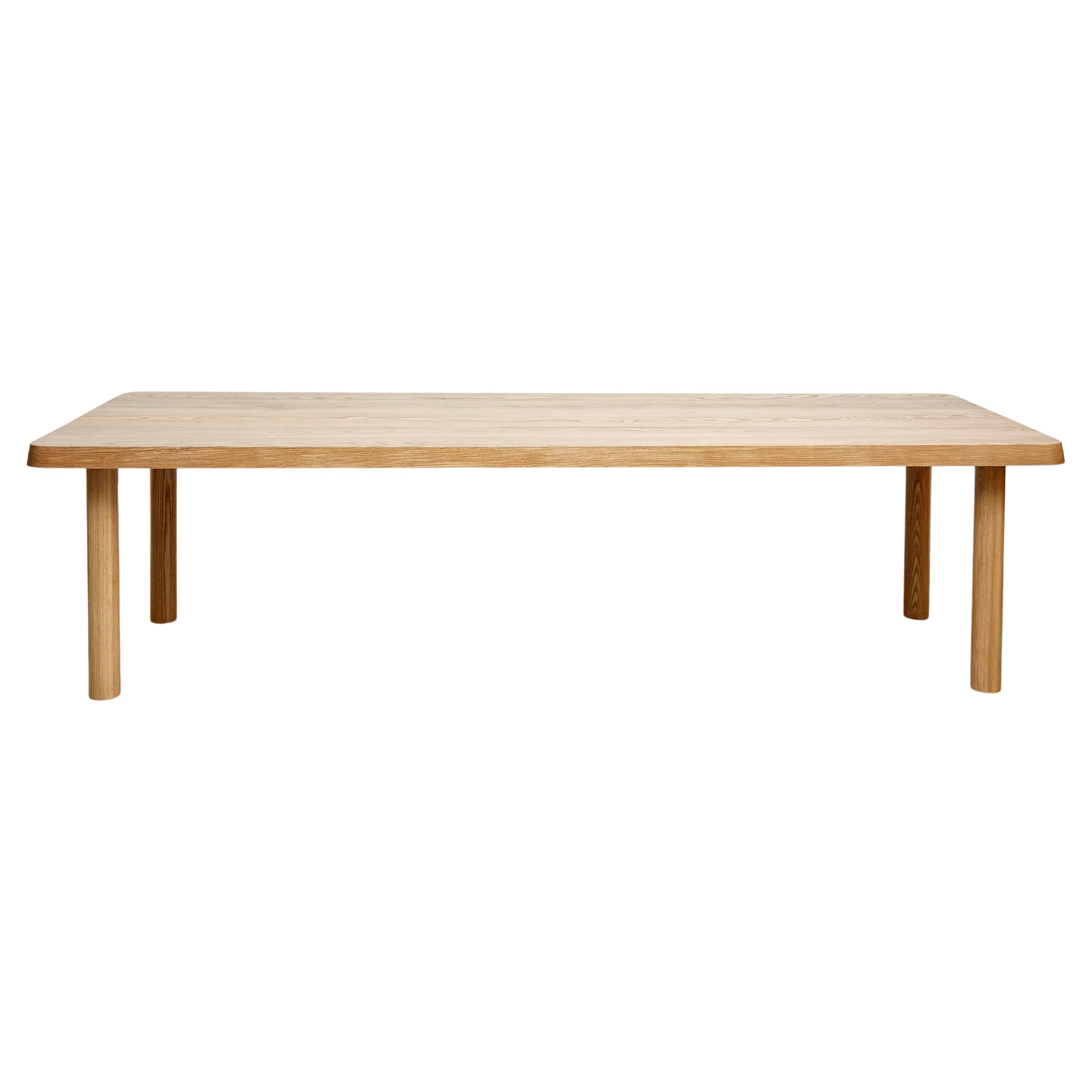 Dada Est. Contemporary Solid Ash Extra Large Dining Table