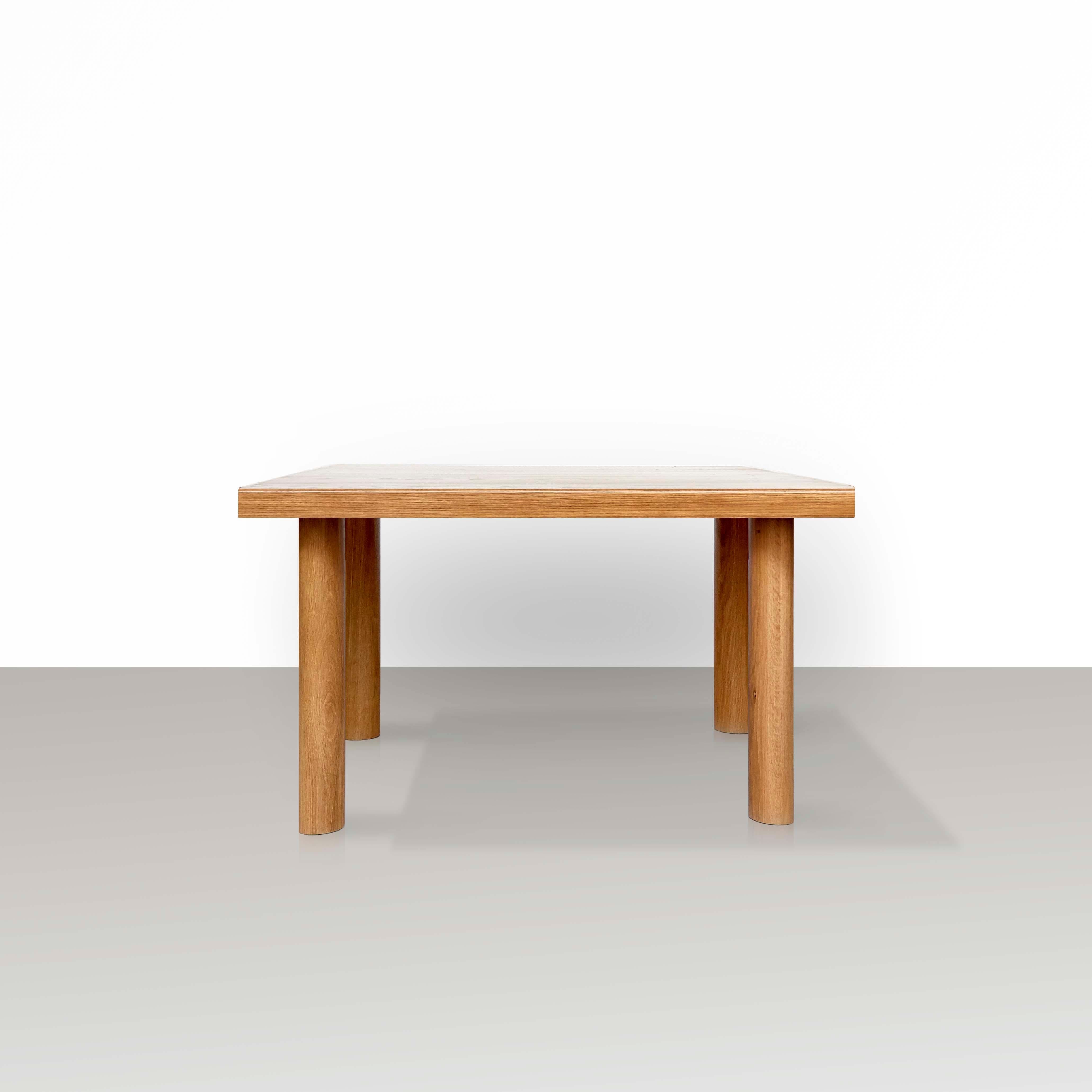 Table by Dada est. manufactured in Barcelona, 2017.

Solid ashwood table

Measures: 112.5 cm D x 112.5 cm W x 75 cm H 

Production delay: 6-8 weeks
There is the possibility of making it in different measures and woods.


Dada Est. Makes a