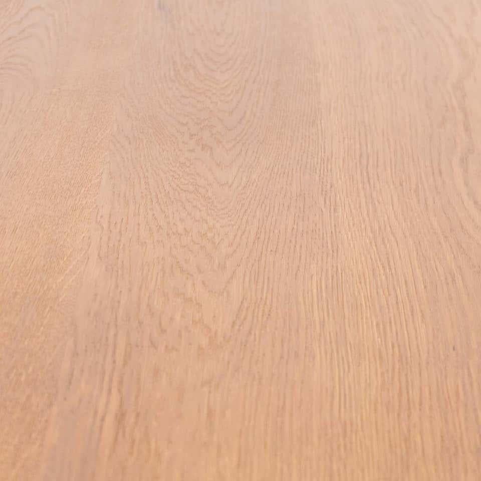Dada Est. Contemporary Solid Oak Dining Table For Sale 5