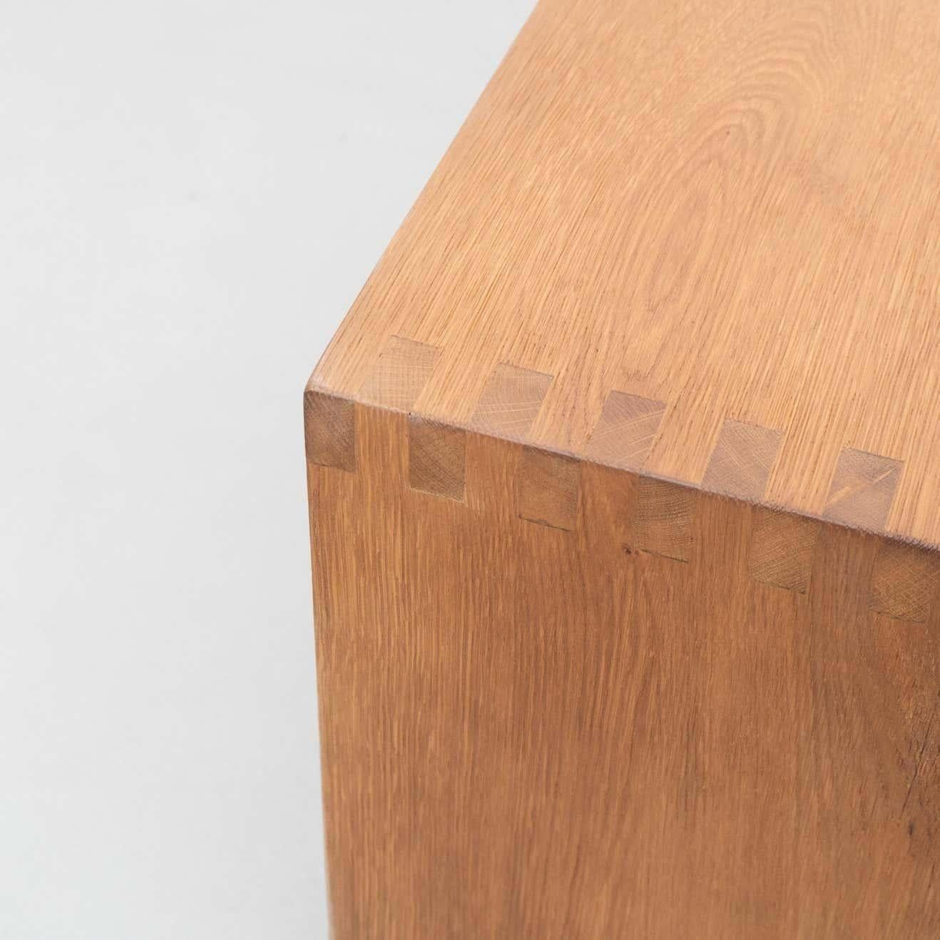Dada Est. Contemporary Solid Oak Low Table For Sale 7