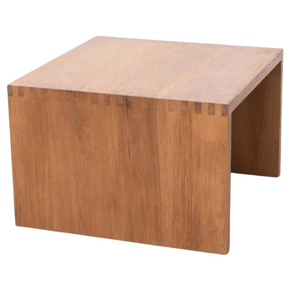 Table by Dada est. manufactured in Barcelona, 2021.

Material: Oak
Dimensions: 60 cm D x 60 cm W x 40 cm H. 

There is the possibility of making it in different measures and woods.

Dada Est. Makes a handmade furniture production with the best