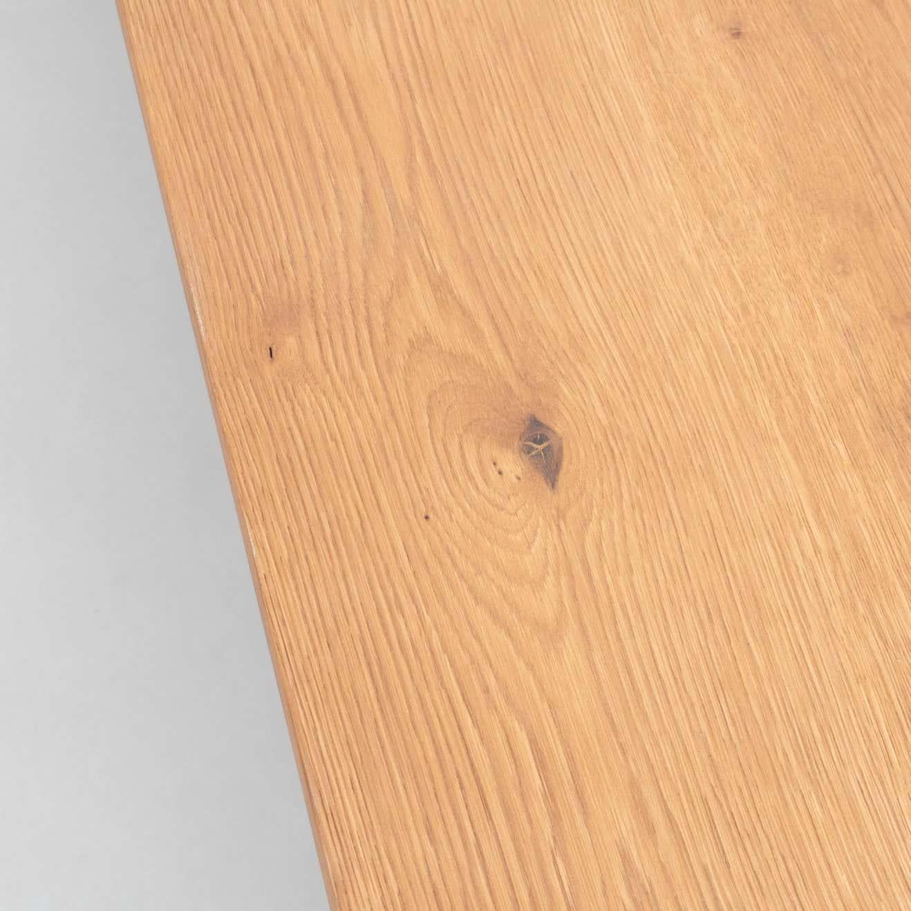 Dada Est. Contemporary Solid Oak Low Table In Good Condition In Barcelona, Barcelona