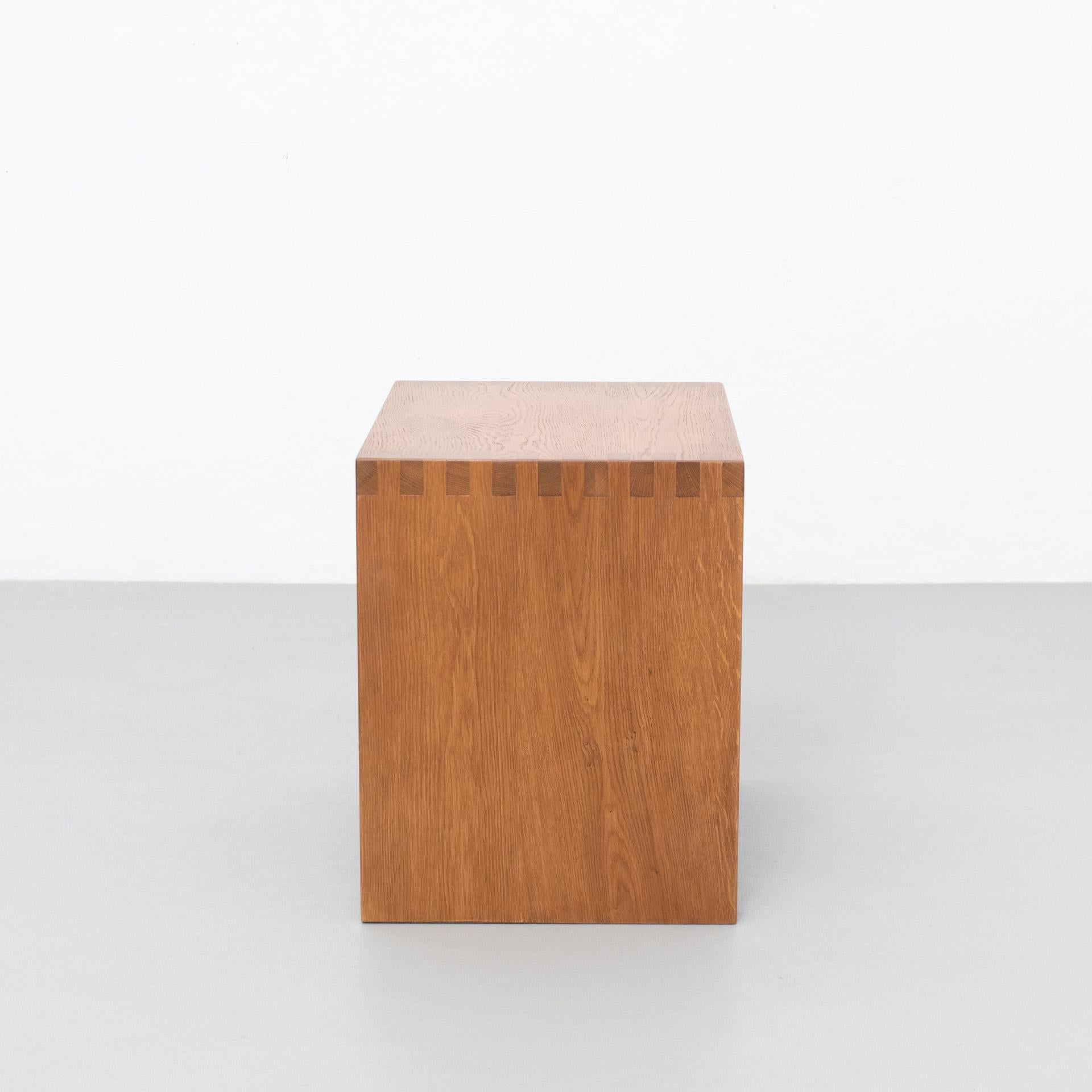 Dada Est. Table basse contemporaine en chêne massif Bon état - En vente à Barcelona, Barcelona