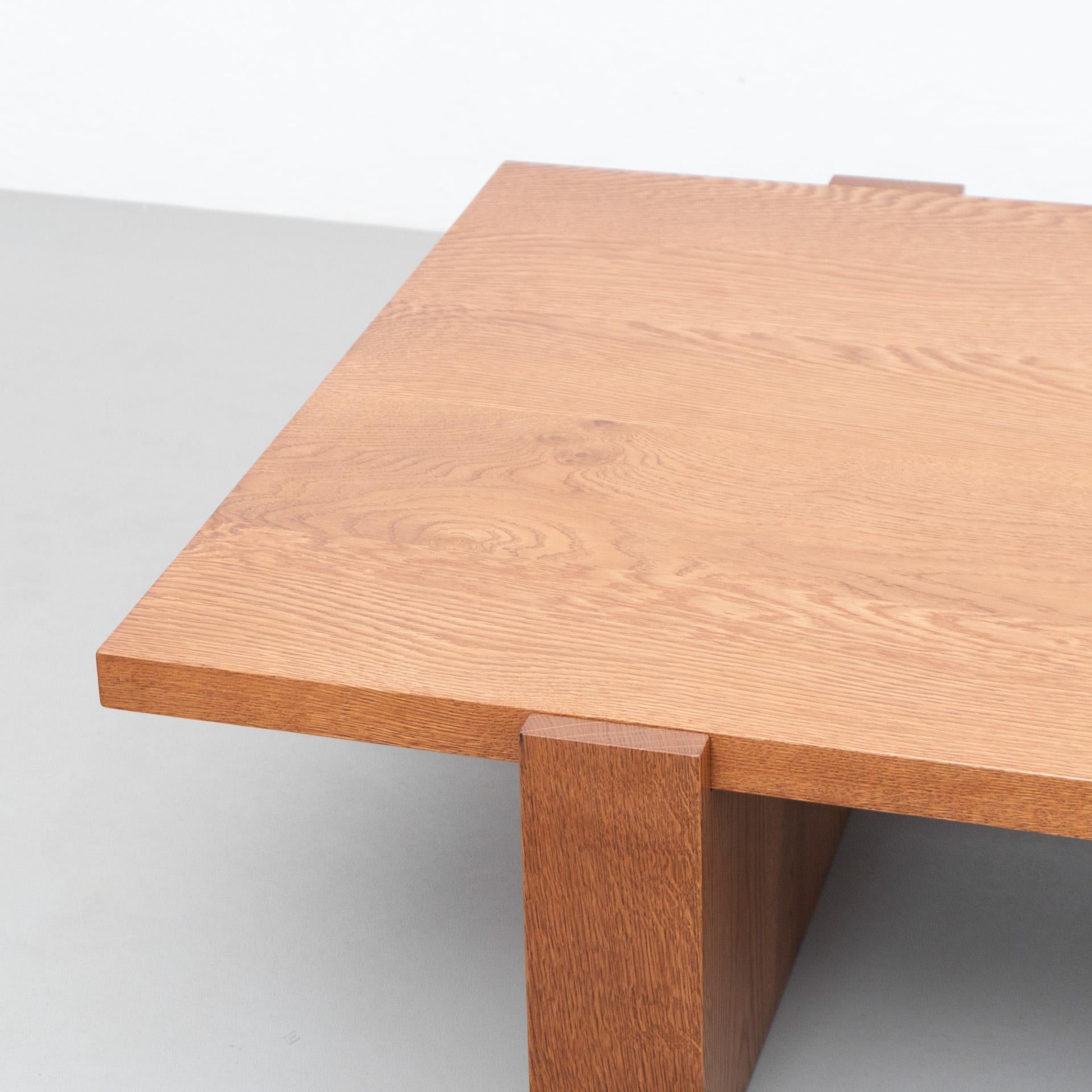 Dada Est. Contemporary Solid Oak Low Table 1