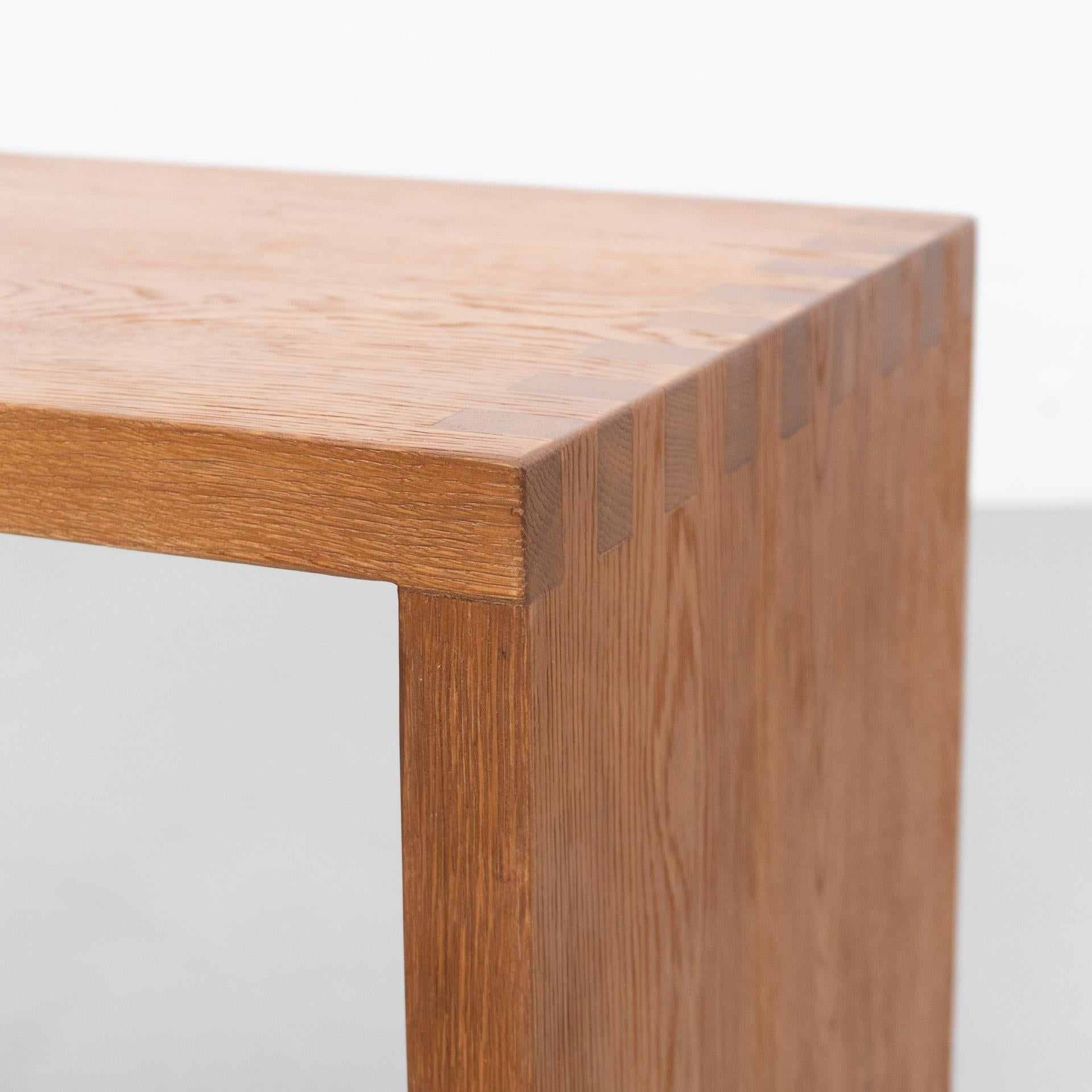 XXIe siècle et contemporain Dada Est. Table basse contemporaine en chêne massif en vente