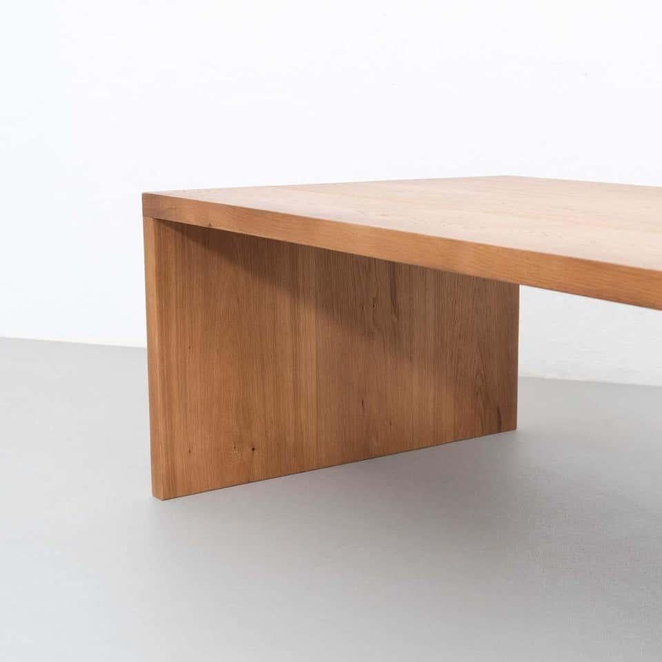 Dada Est. Contemporary Solid Oak Low Table For Sale 3