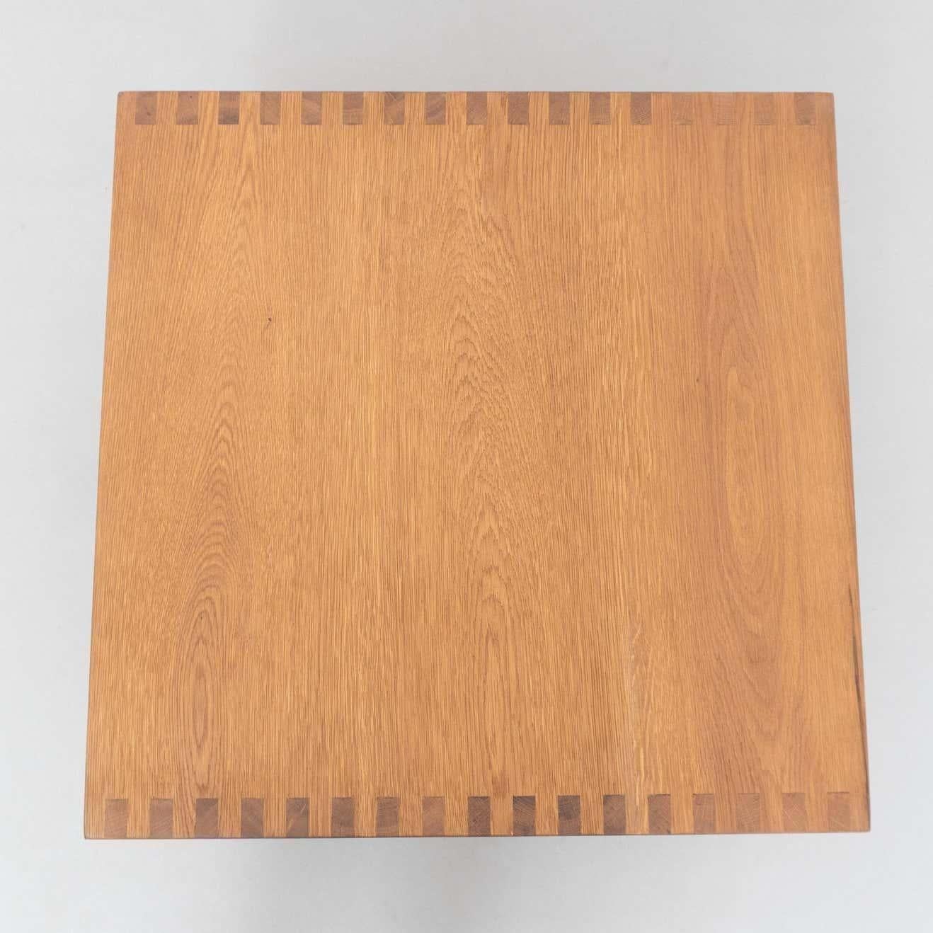 Dada Est. Contemporary Solid Oak Low Table For Sale 4